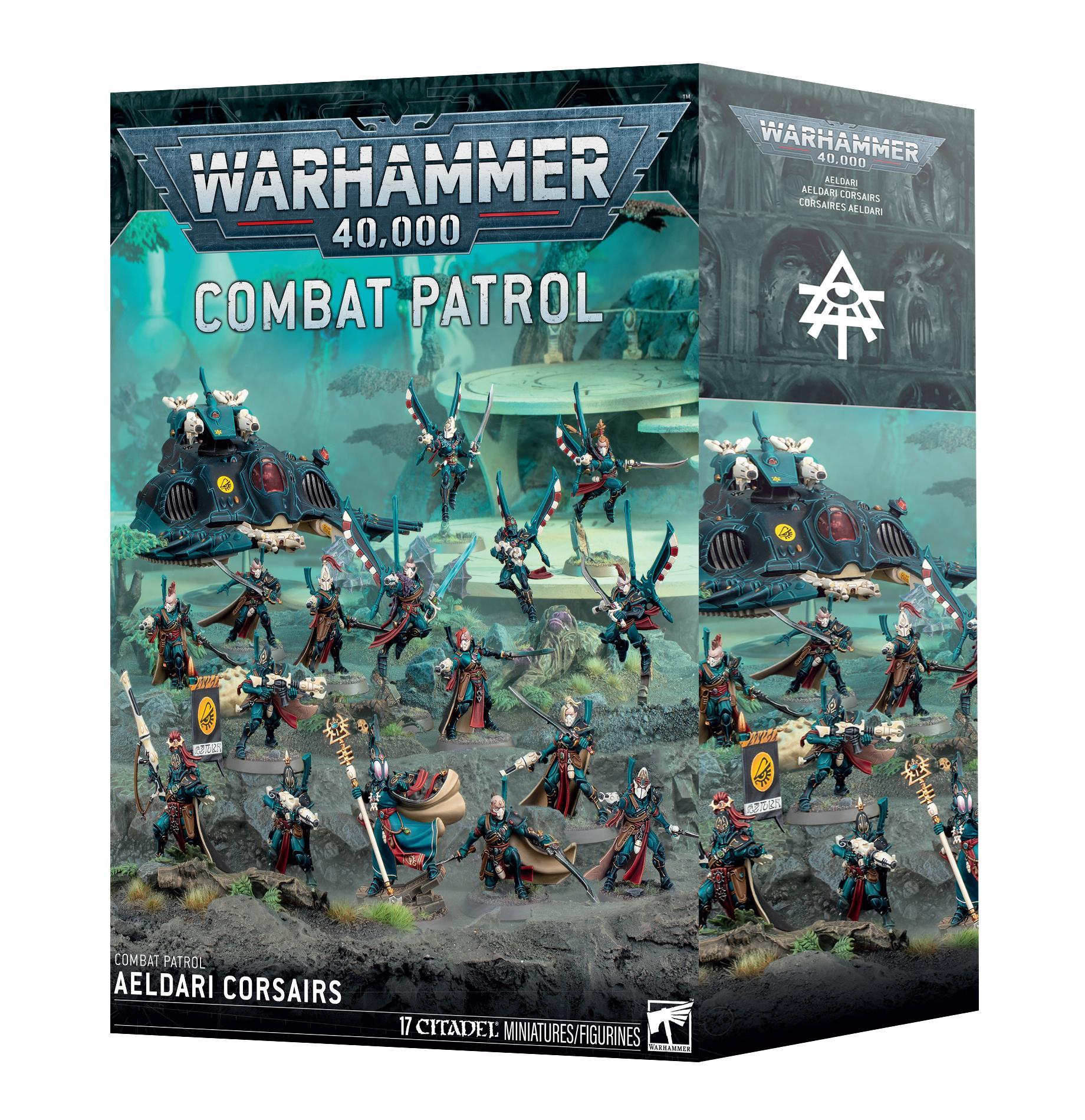 Games Workshop: Warhammer 40,000 - Aeldari Corsairs - Combat Patrol (73-463)