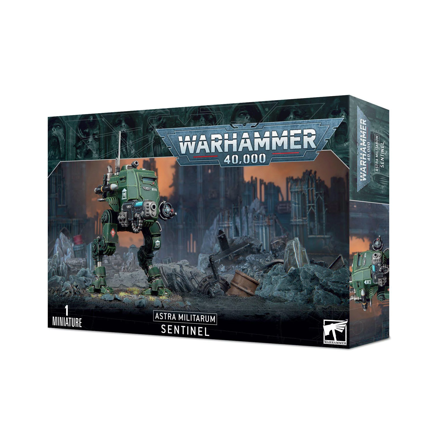 Games Workshop: Warhammer 40,000 - Astra Militarum - Armoured Sentinel (47-12)
