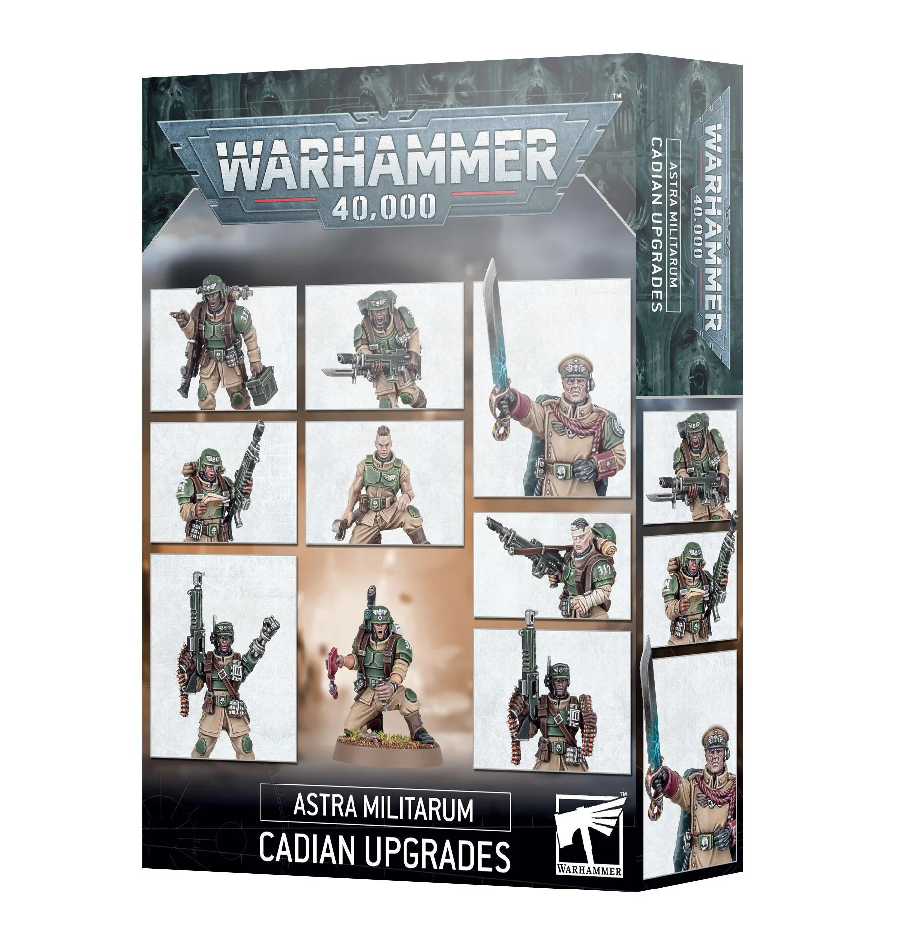 Games Workshop: Warhammer 40,000 - Astra Militarum - Cadian Upgrades (47-40)