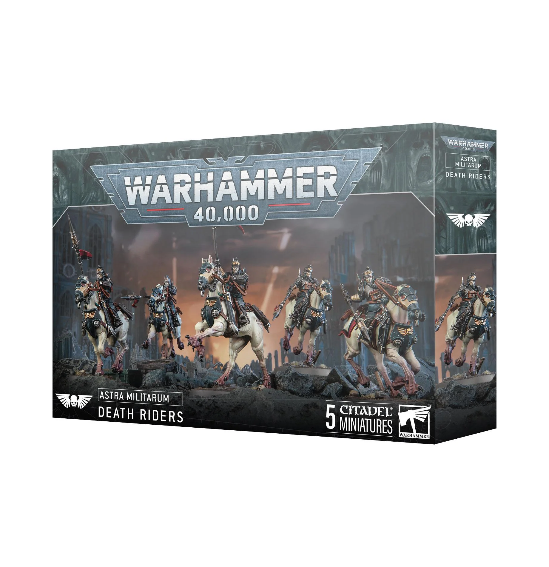 Games Workshop: Warhammer 40,000 - Astra Militarum - Death Riders (47-74)