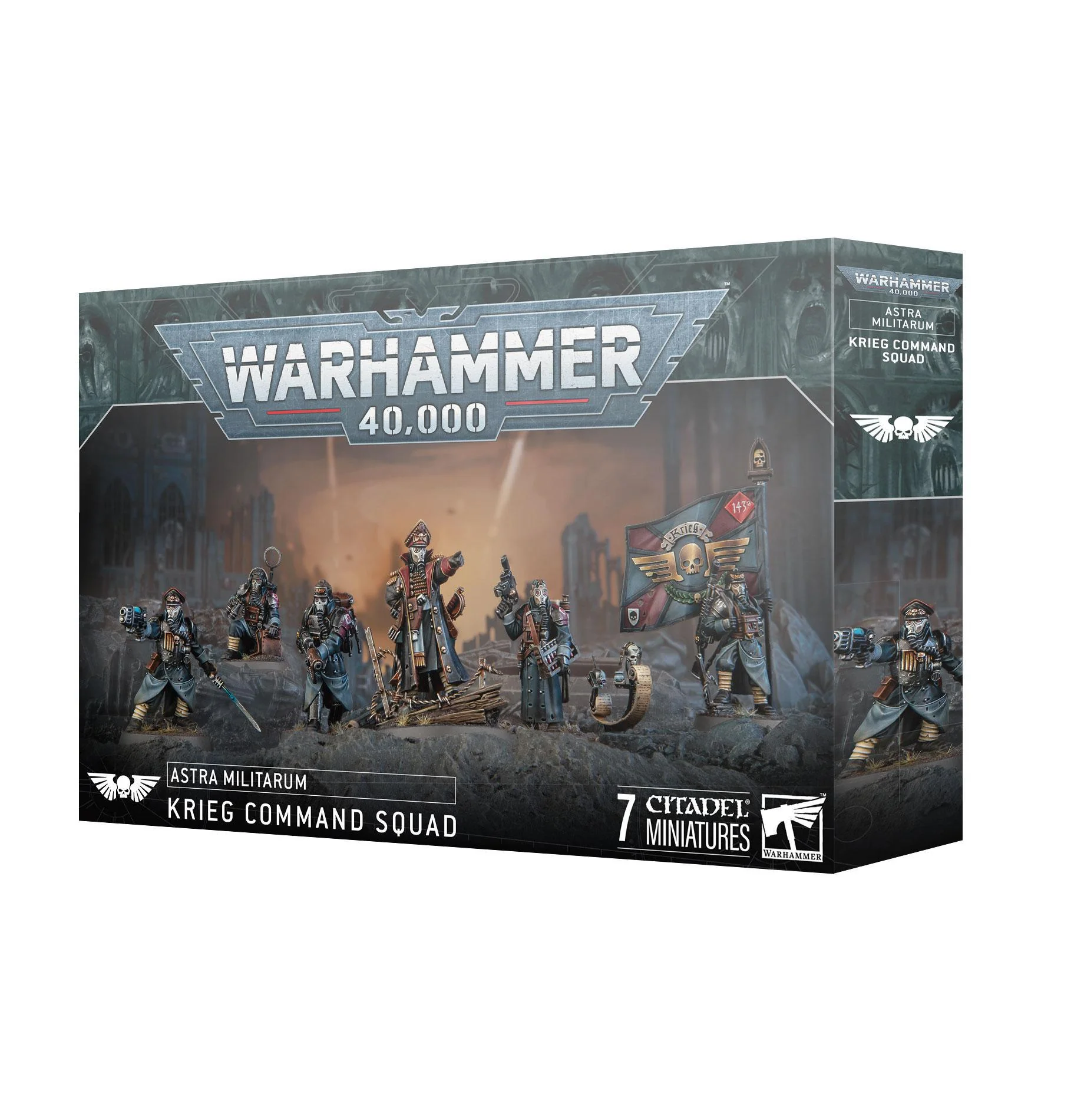 Games Workshop: Warhammer 40,000 - Astra Militarum - Krieg Command Squad