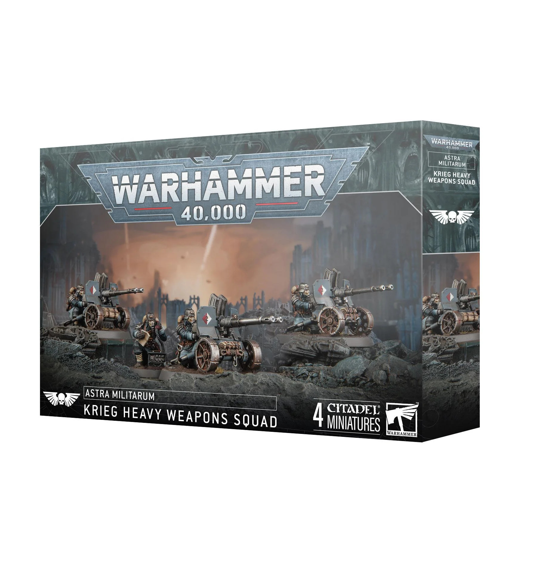 Games Workshop: Warhammer 40,000 - Astra Militarum - Krieg Heavy Weapons Squad (47-73)