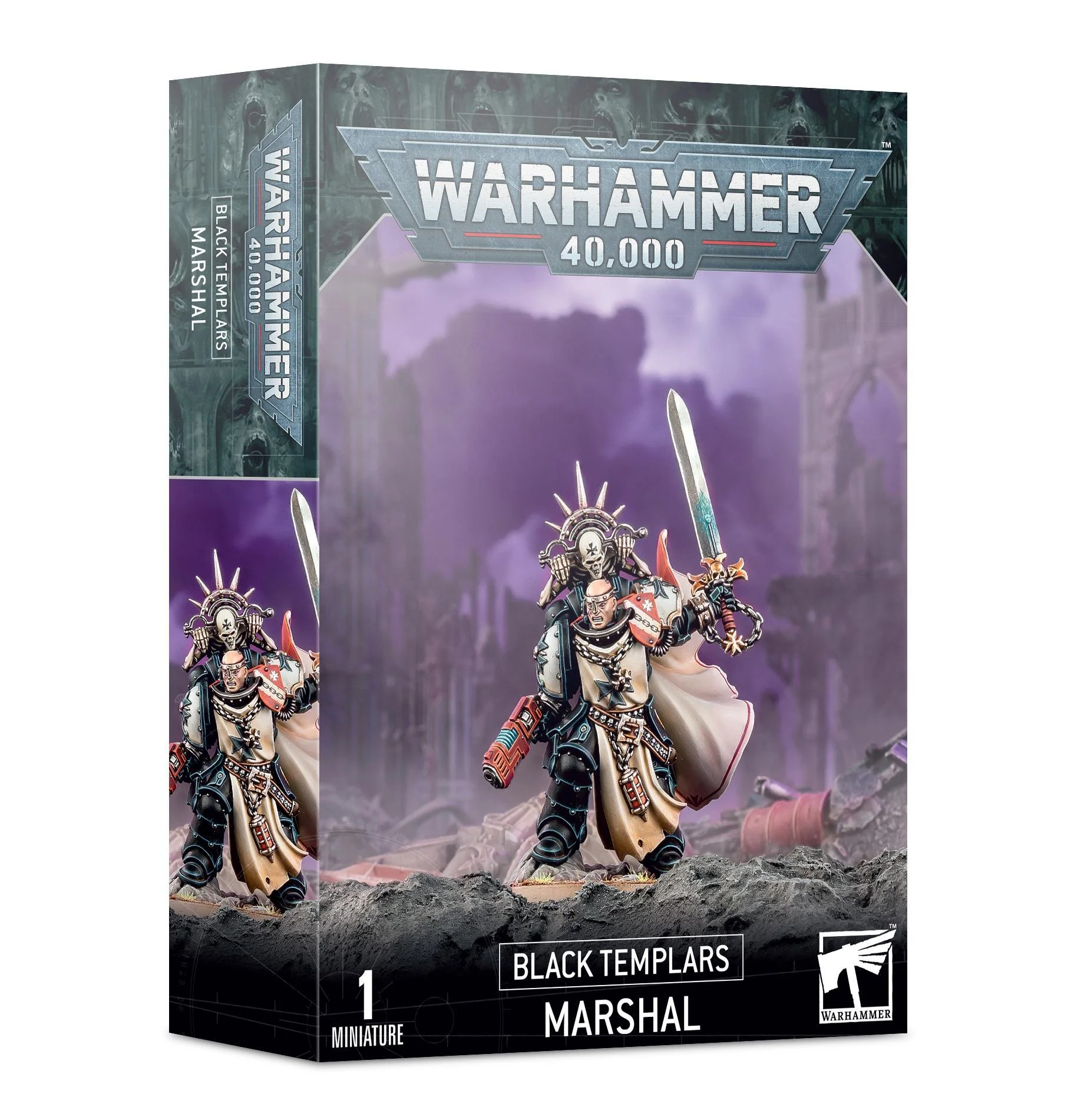 Games Workshop: Warhammer 40,000 - Black Templars - Marshal (55-48)