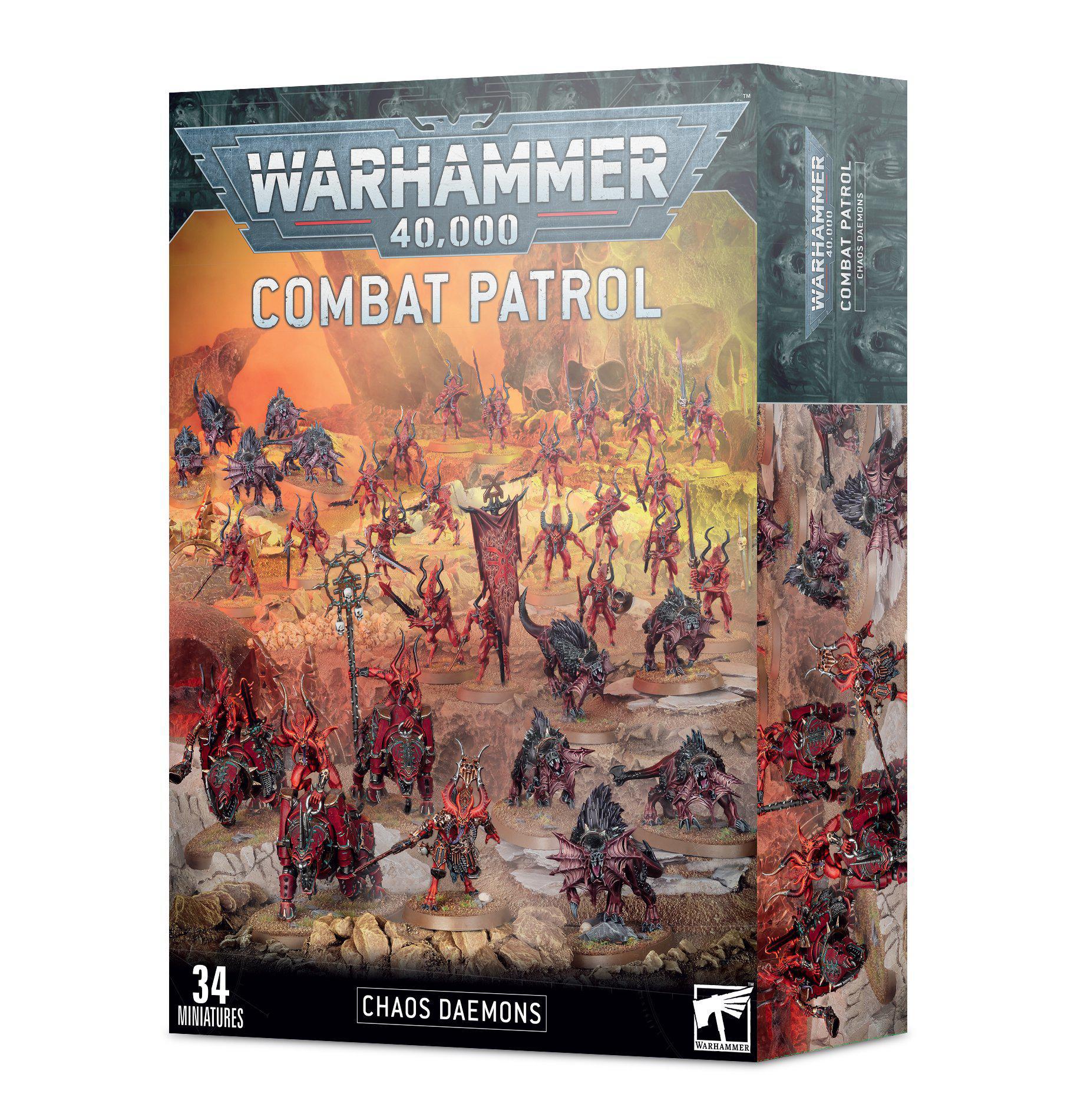 Games Workshop: Warhammer 40,000 - Chaos Daemons - Combat Patrol (97-51)