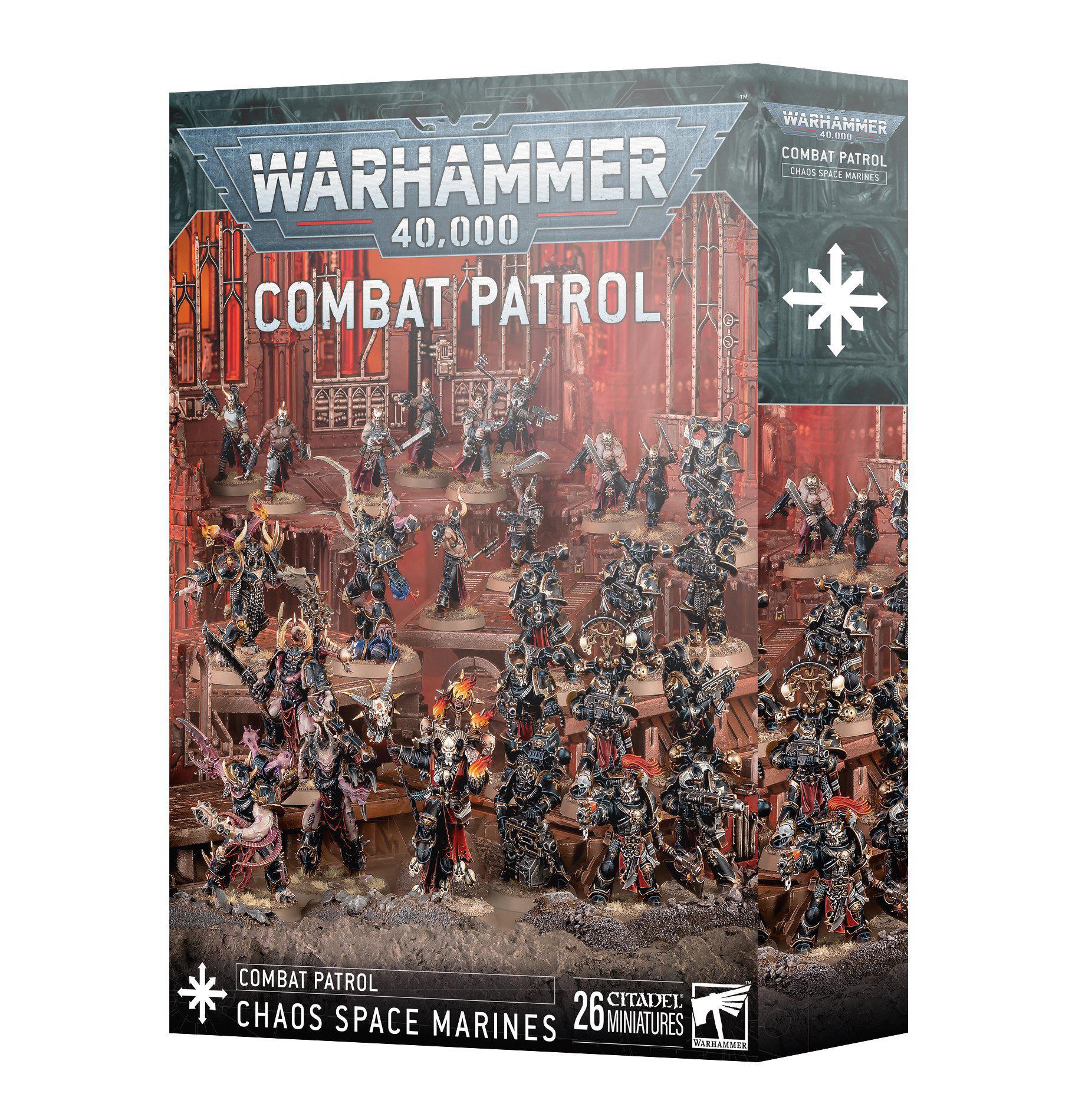 Games Workshop: Warhammer 40,000 - Chaos Space Marines - Combat Patrol (73-431)