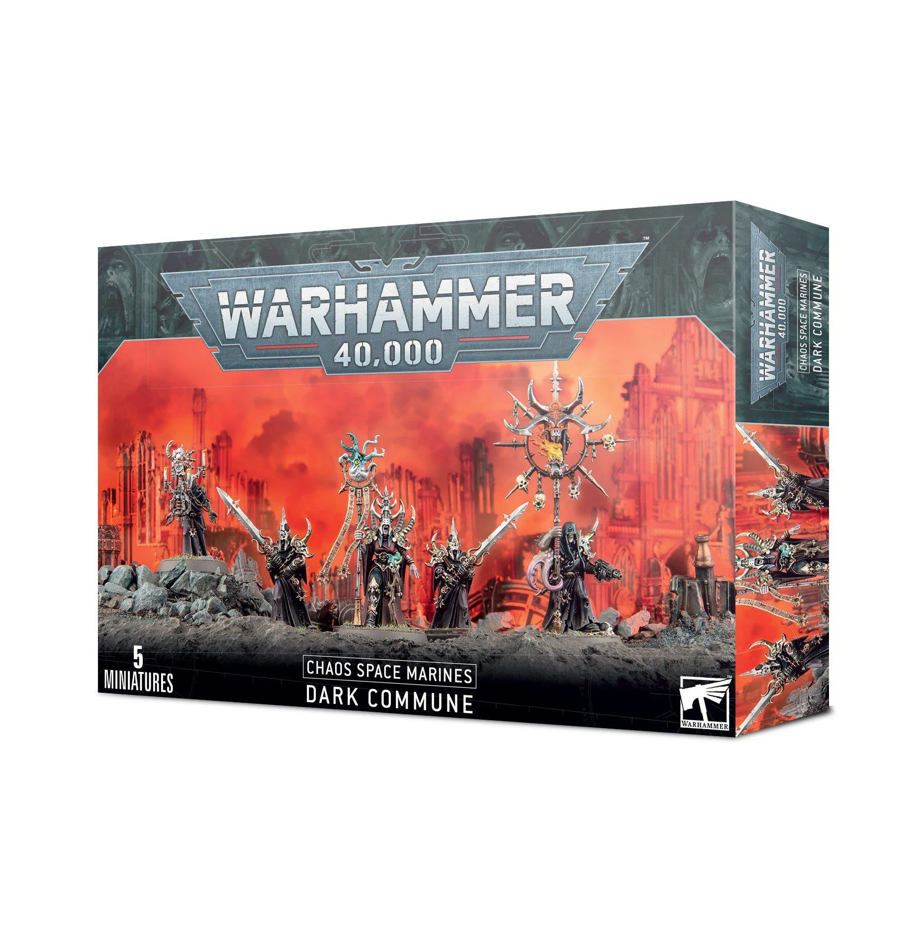 Games Workshop: Warhammer 40,000 - Chaos Space Marines - Dark Commune (43-87)