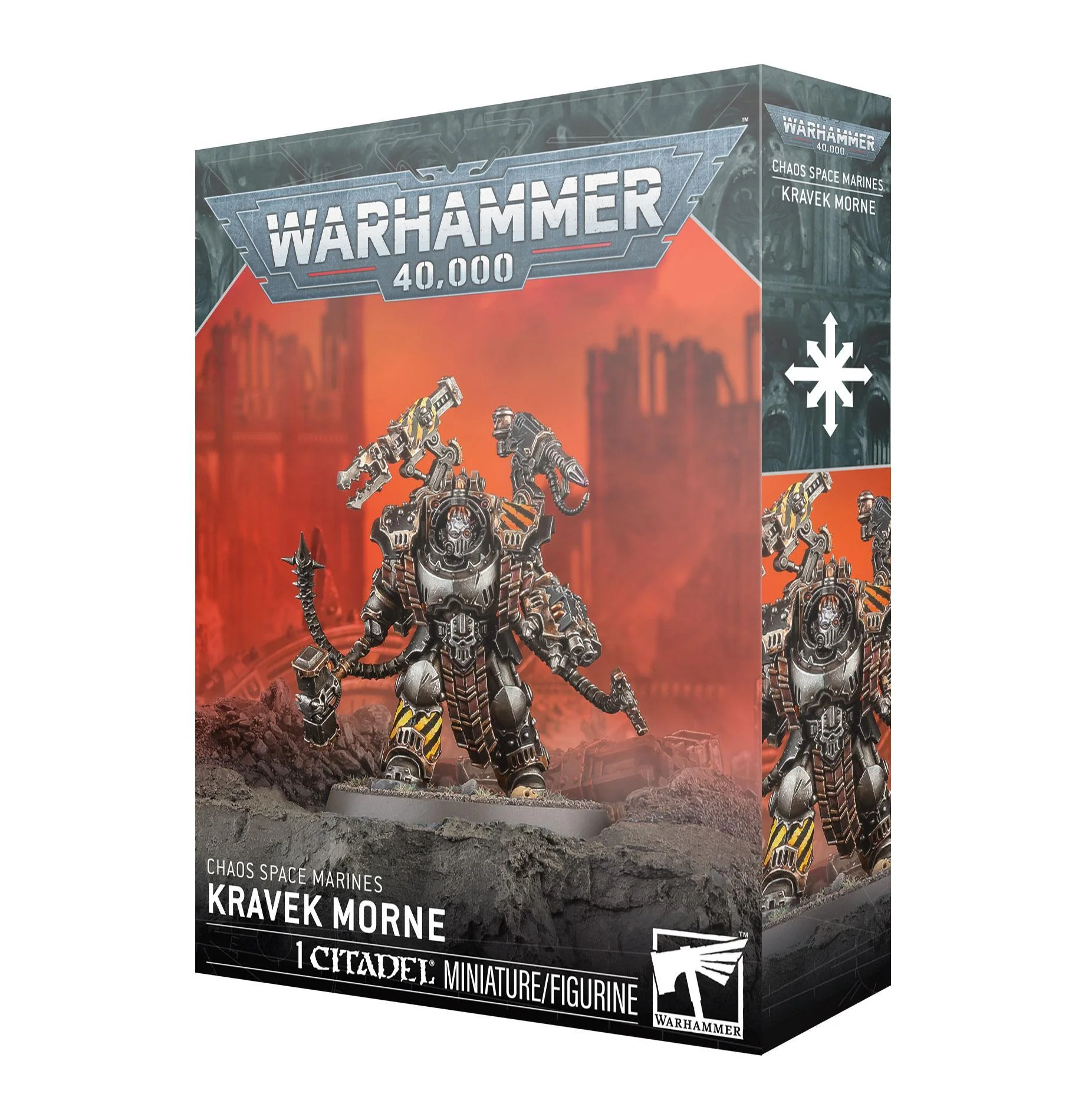 Games Workshop: Warhammer 40,000 - Chaos Space Marines - Kravek Morne (43-33)