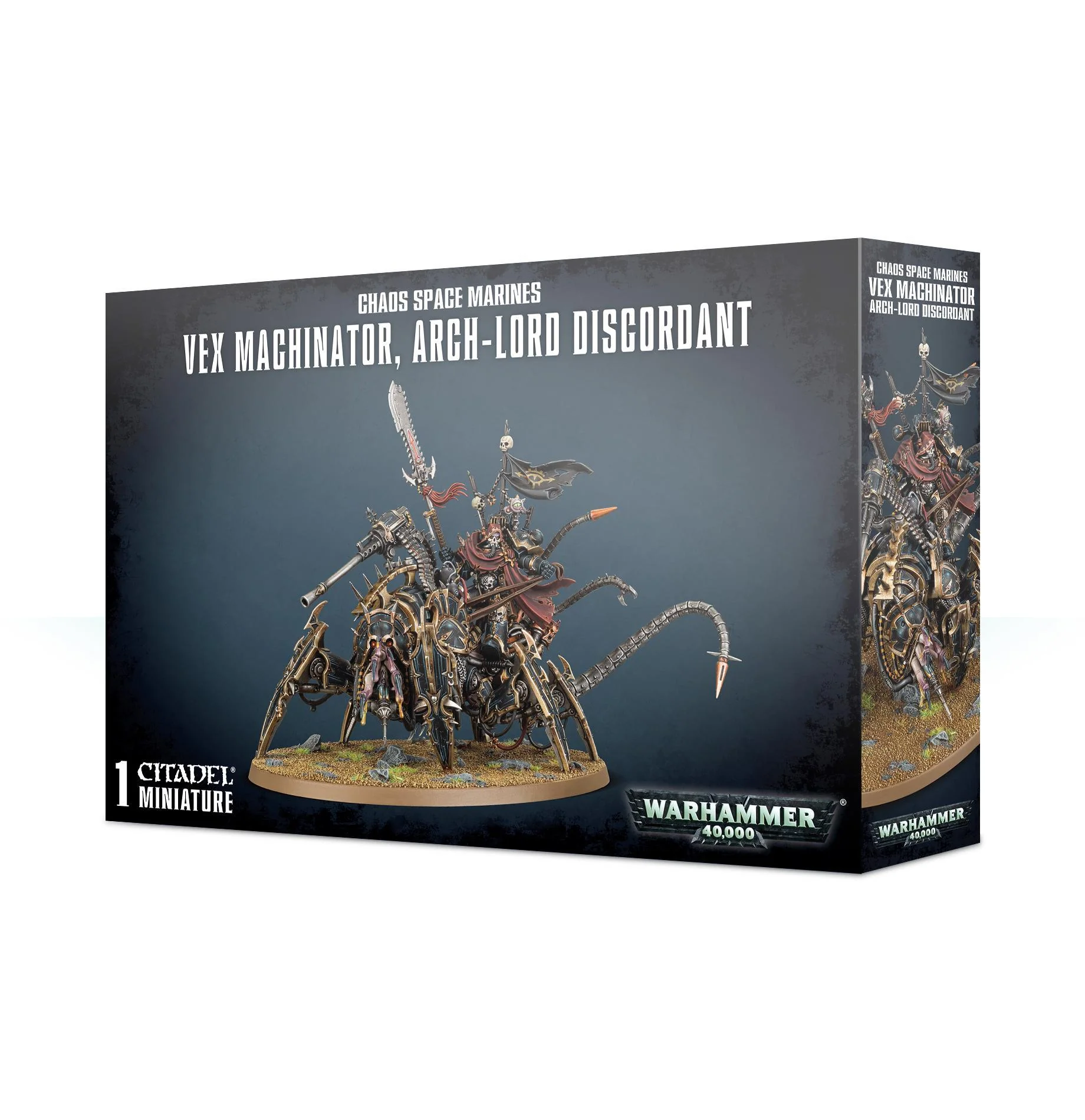 Games Workshop: Warhammer 40,000 - Chaos Space Marines - Vex Machinator, Arch-Lord Discordant (43-59)