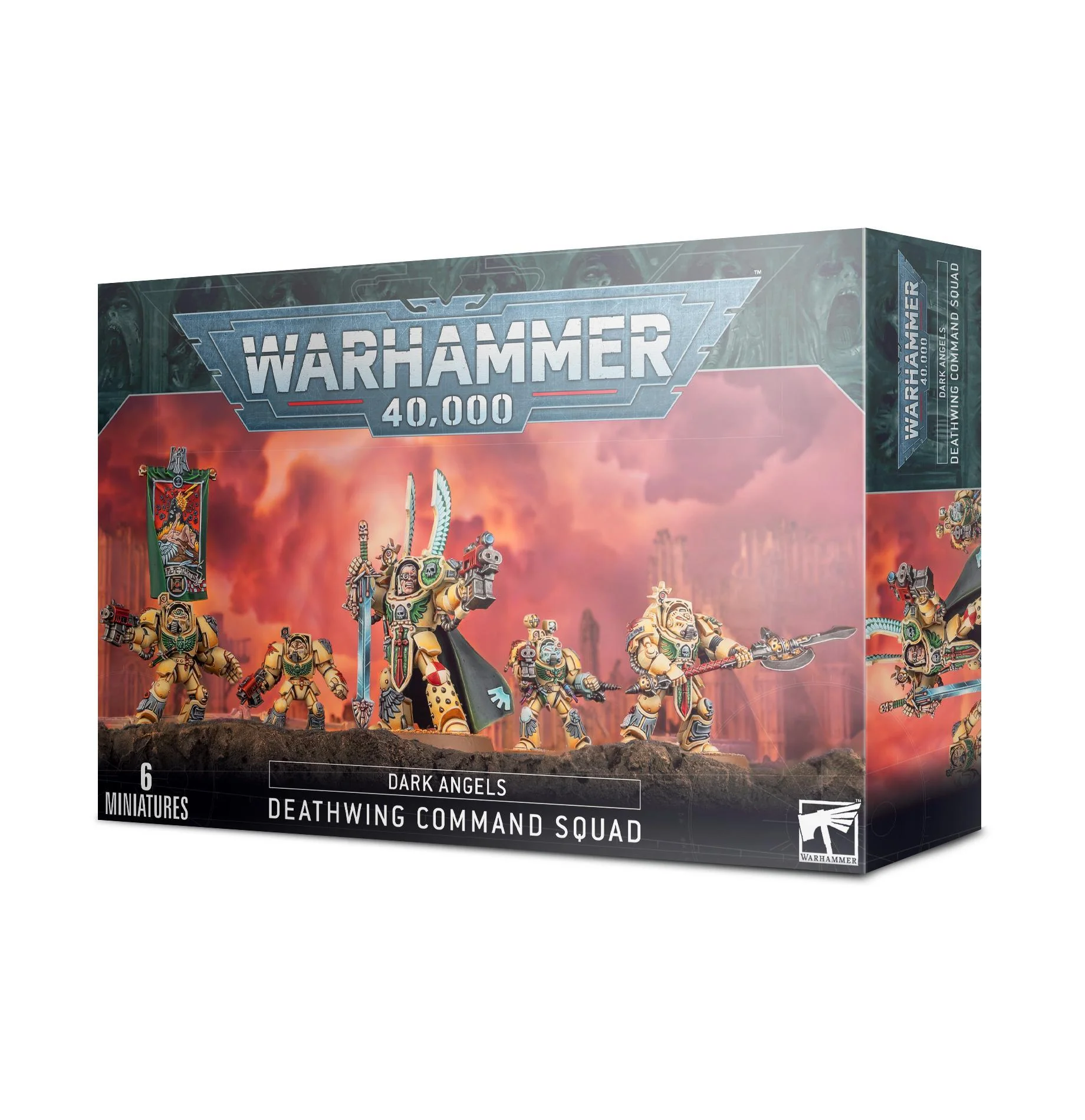 Games Workshop: Warhammer 40,000 - Dark Angels - Deathwing Command Squad (44-10)