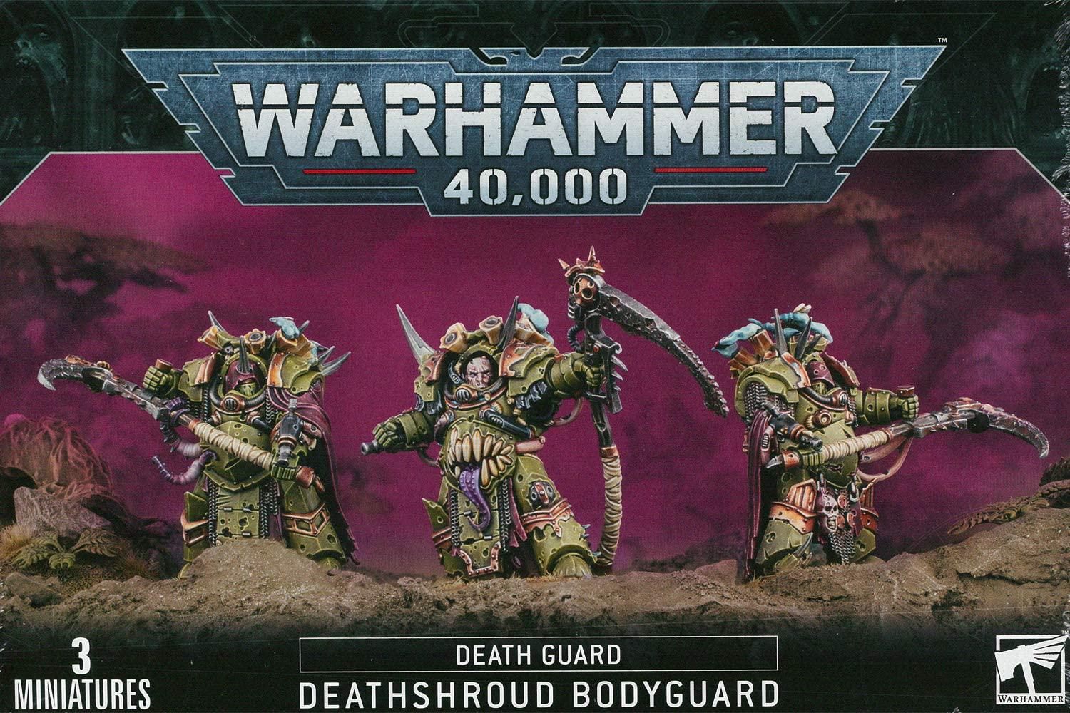 Games Workshop: Warhammer 40,000 - Death Guard - Deathshroud Bodyguard (43-50)