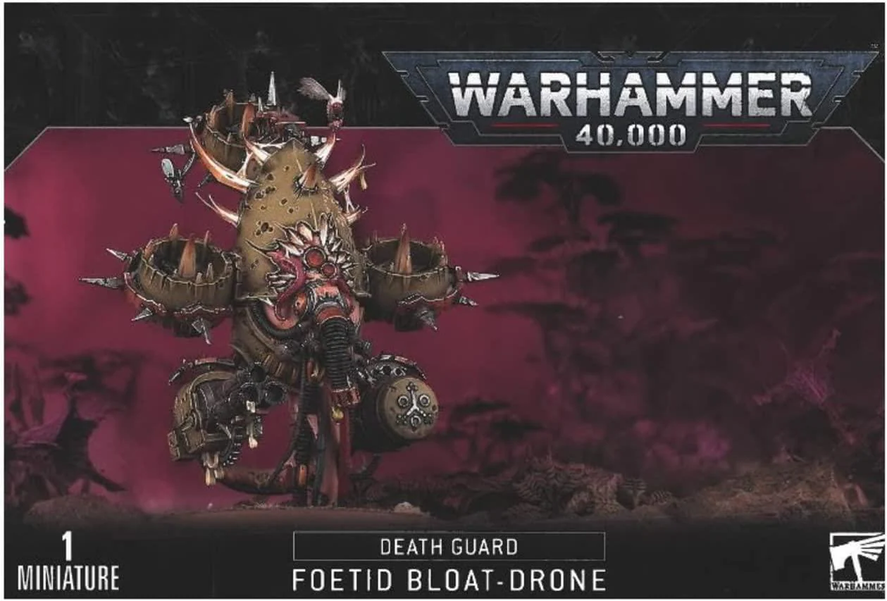 Games Workshop: Warhammer 40,000 - Death Guard - Foetid Bloat-Drone (43-54)