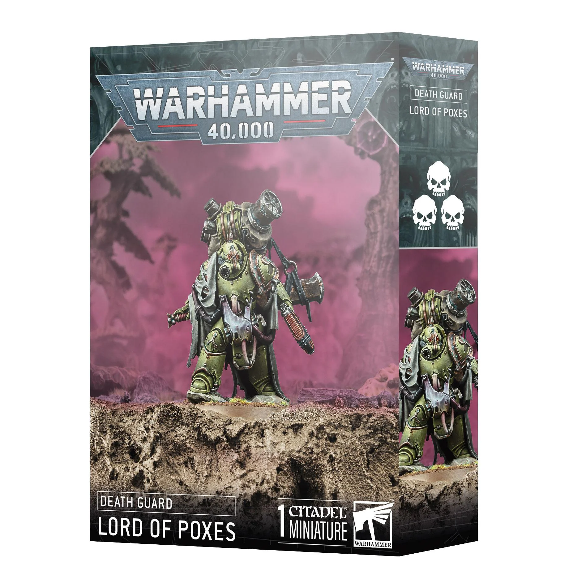 Games Workshop:  Warhammer 40,000 - Death Guard  - Lord of Poxes (42-16)