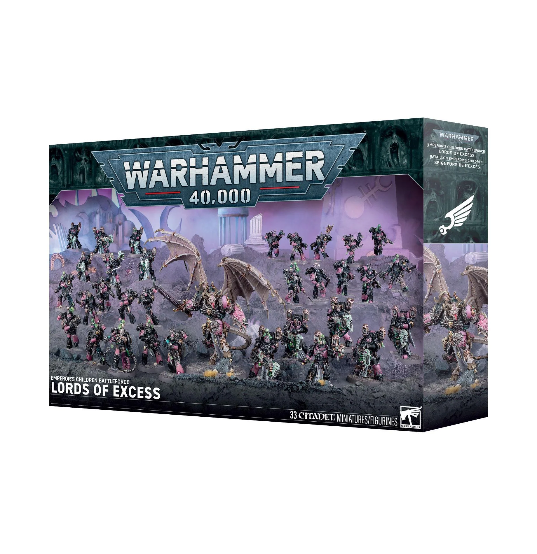 Games Workshop: Warhammer 40,000 - Emperor’s Children - Battleforce: Lords of Excess (37-12)