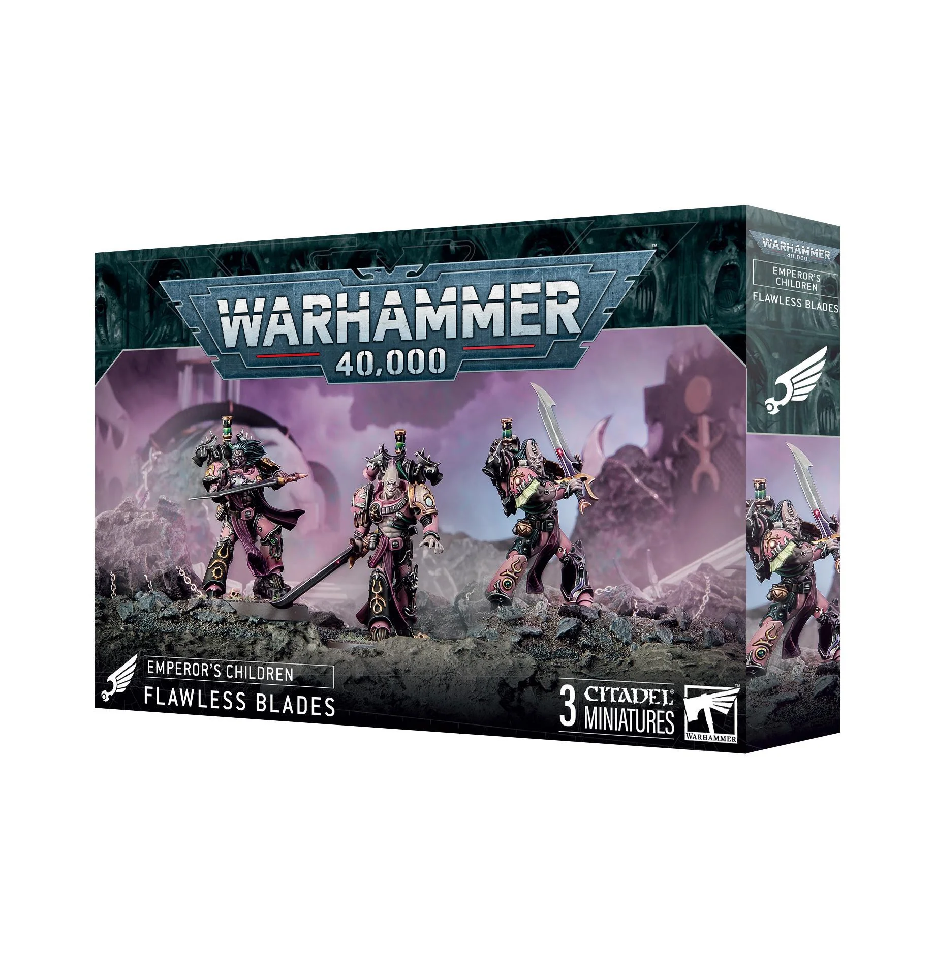 Games Workshop: Warhammer 40,000 - Emperor's Children - Flawless Blades (37-07)