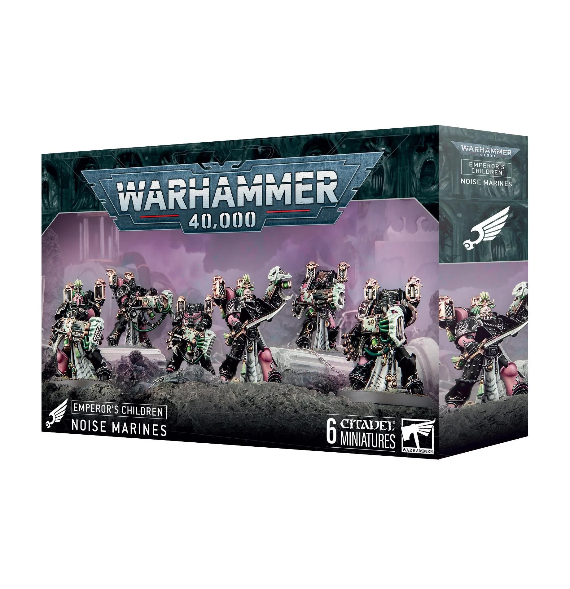 Games Workshop: Warhammer 40,000 - Emperor's Children - Noise Marines (37-10)