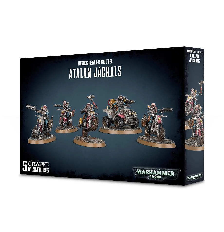 Games Workshop: Warhammer 40,000 - Genestealer Cult - Atalan Jackals (51-62)
