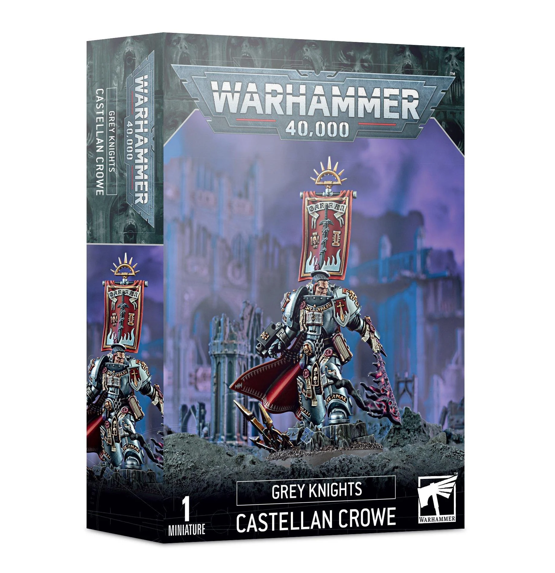 Games Workshop: Warhammer 40,000 - Grey Knights - Castellan Crowe (57-12)
