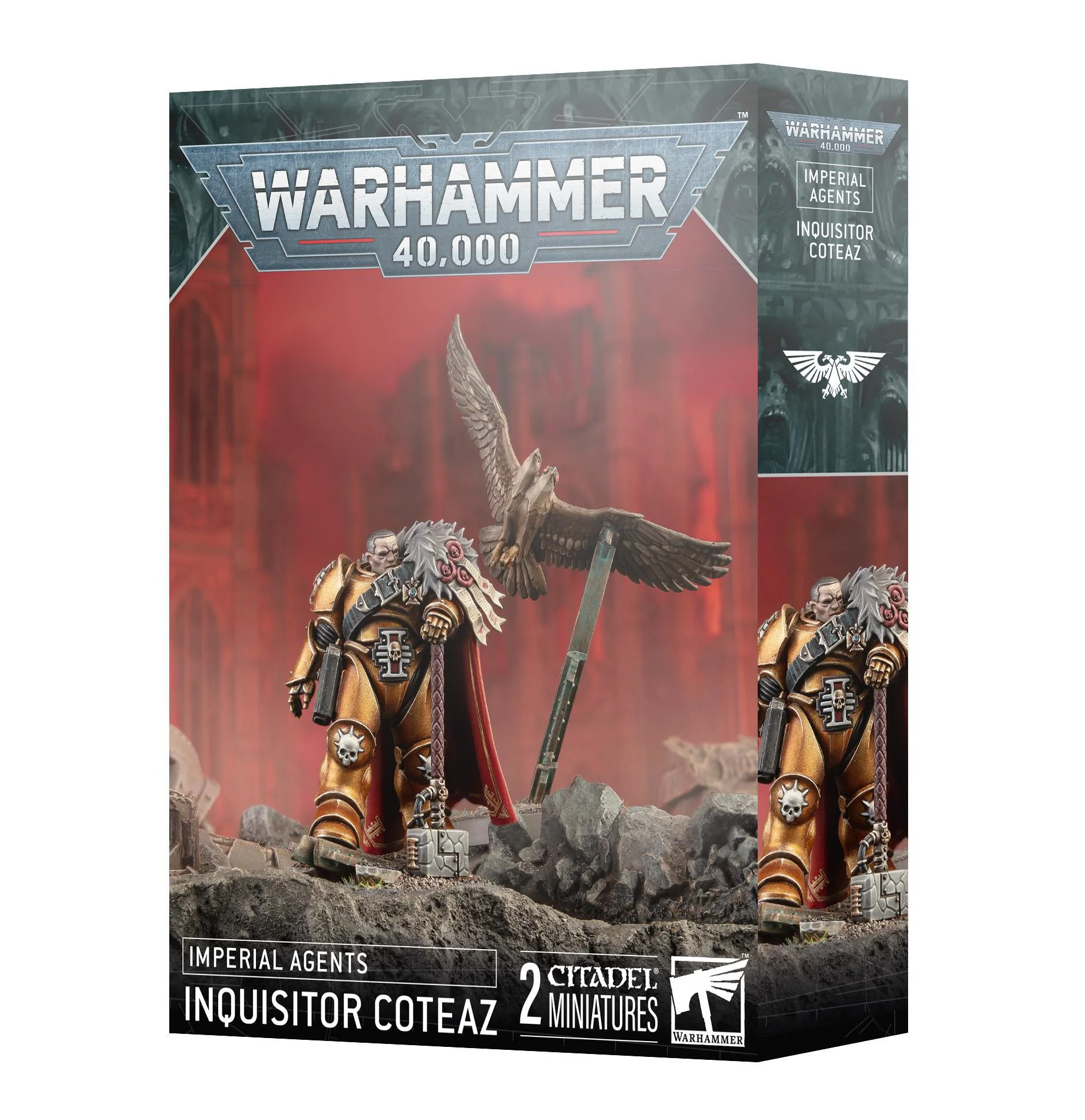 Games Workshop: Warhammer 40,000 - Imperial Agents - Inquisitor Coteaz (57-50)
