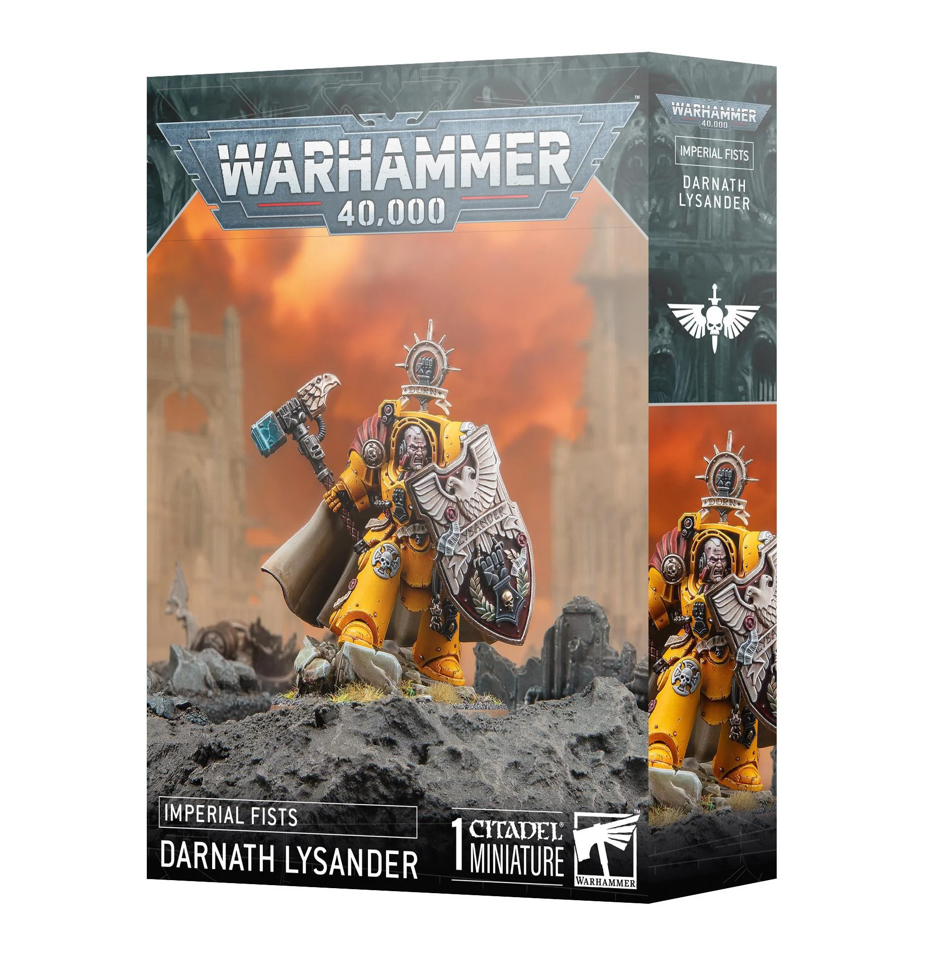 Games Workshop: Warhammer 40,000 - Imperial Fists - Darnath Lysander (55-61)