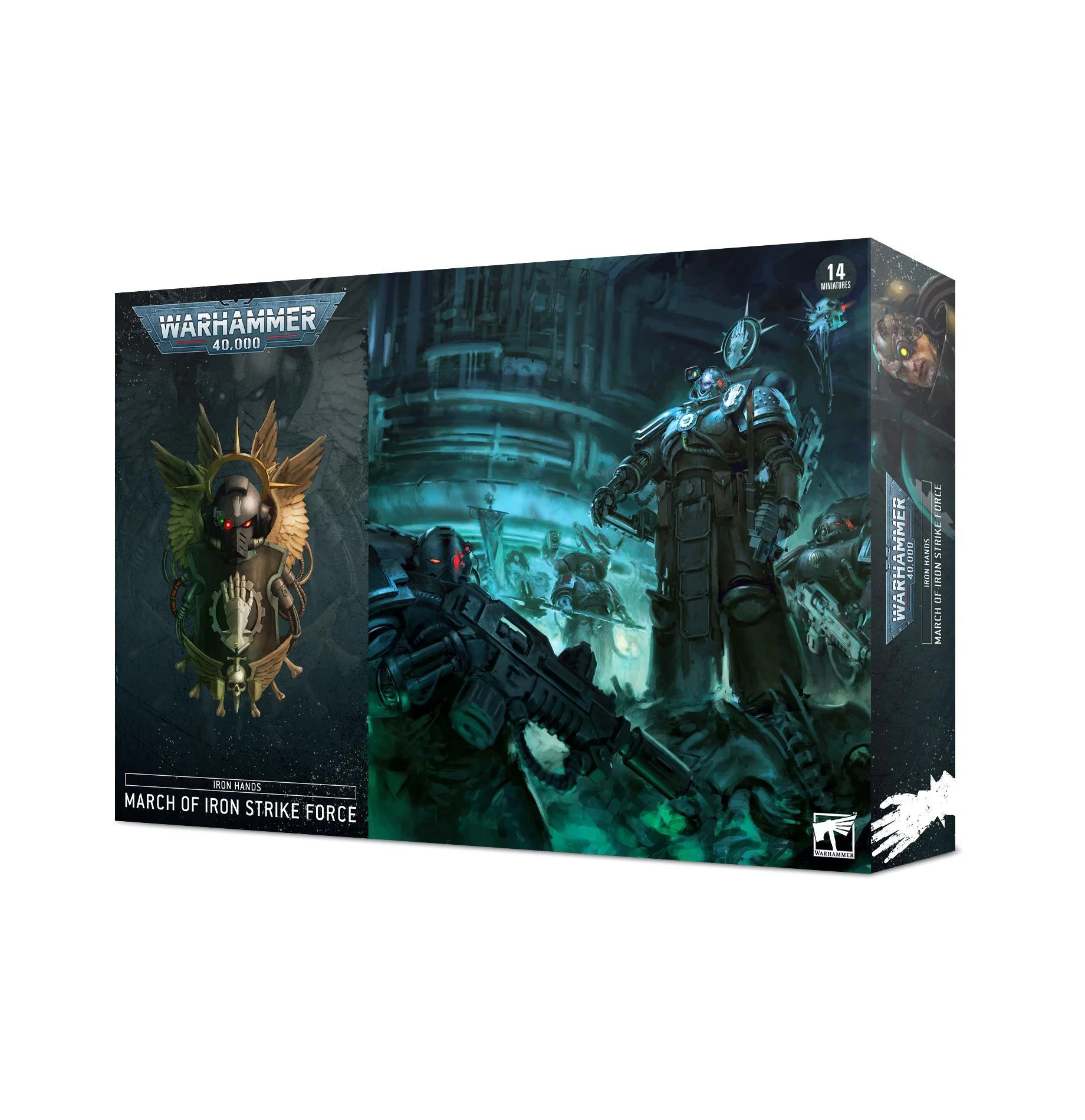 Games Workshop: Warhammer 40,000 - Iron Hands – March of Iron Strike Force (55-28)