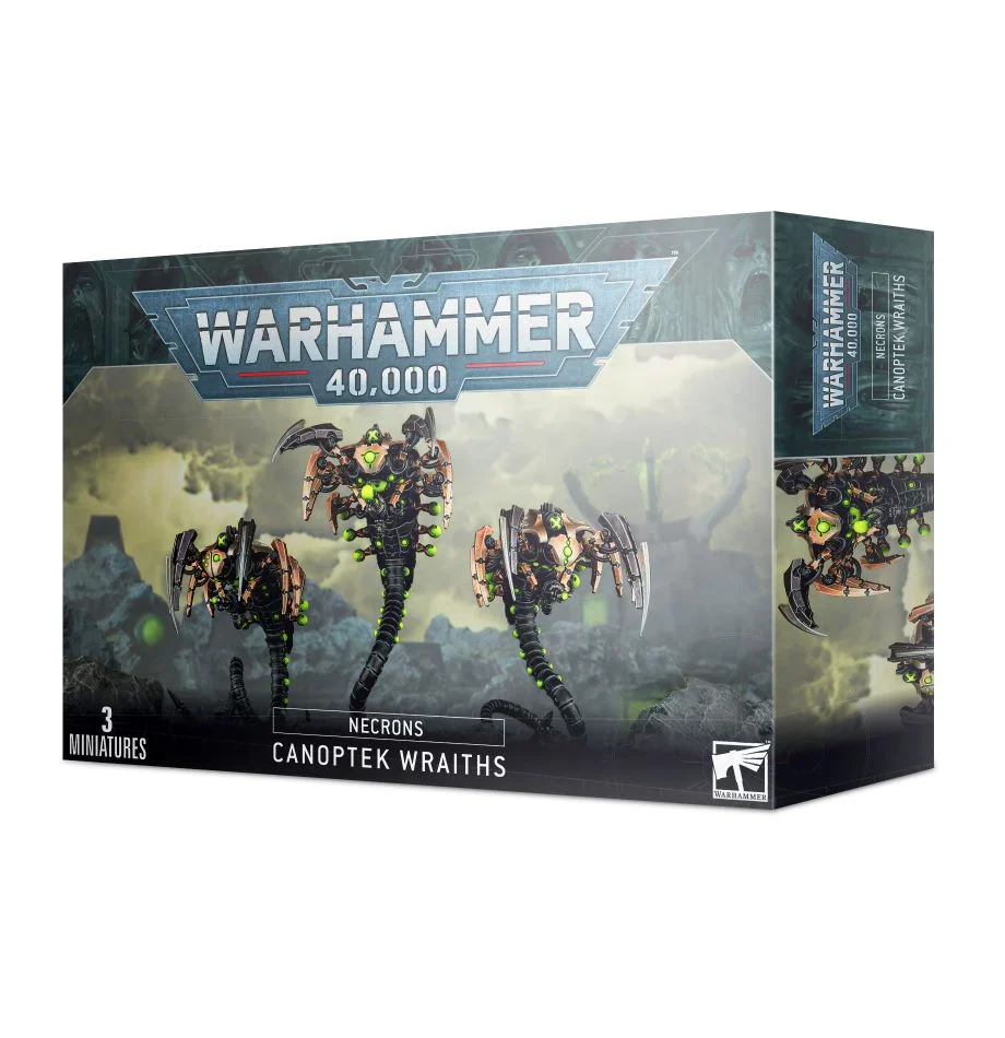 Games Workshop: Warhammer 40,000 - Necrons - Canoptek Wraiths (49-14)