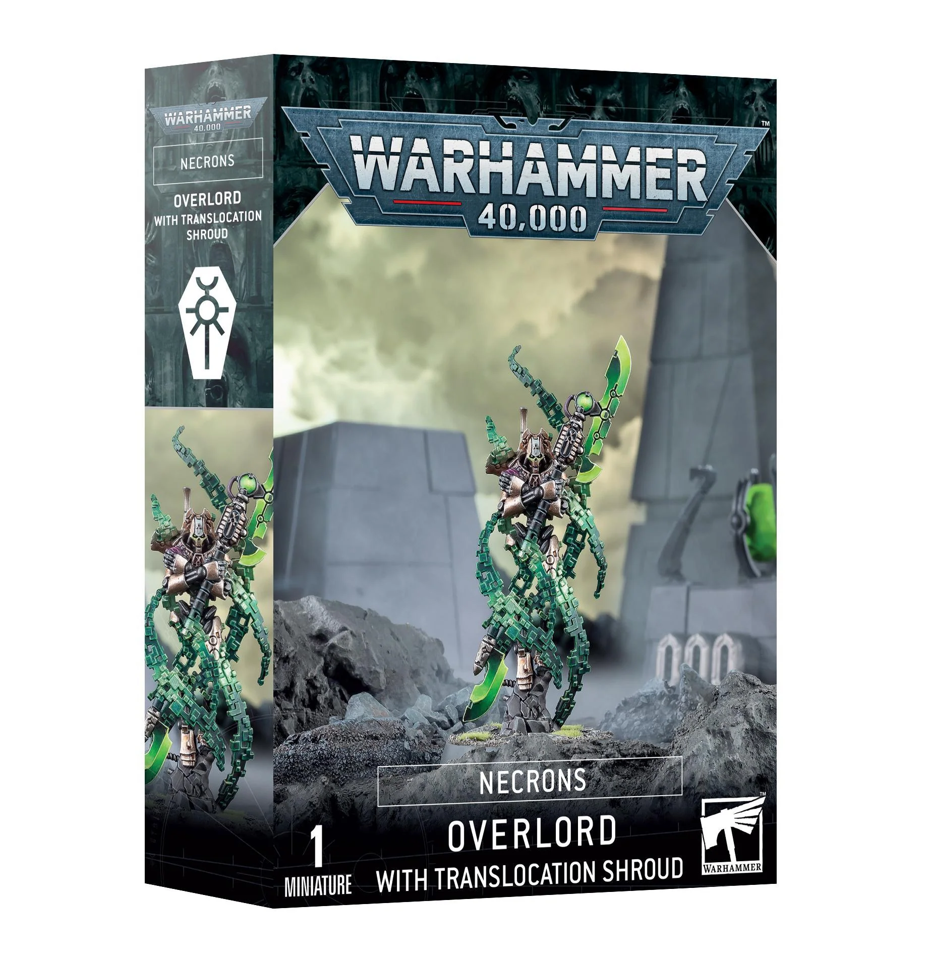 Games Workshop: Warhammer 40,000 - Necrons - Overlord with Translocation Shroud (49-70)