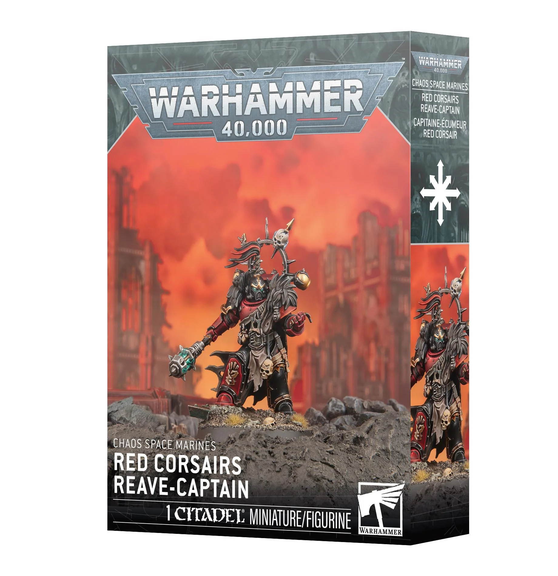 Games Workshop: Warhammer 40,000 - Red Corsairs - Reave-Captain (43-111)