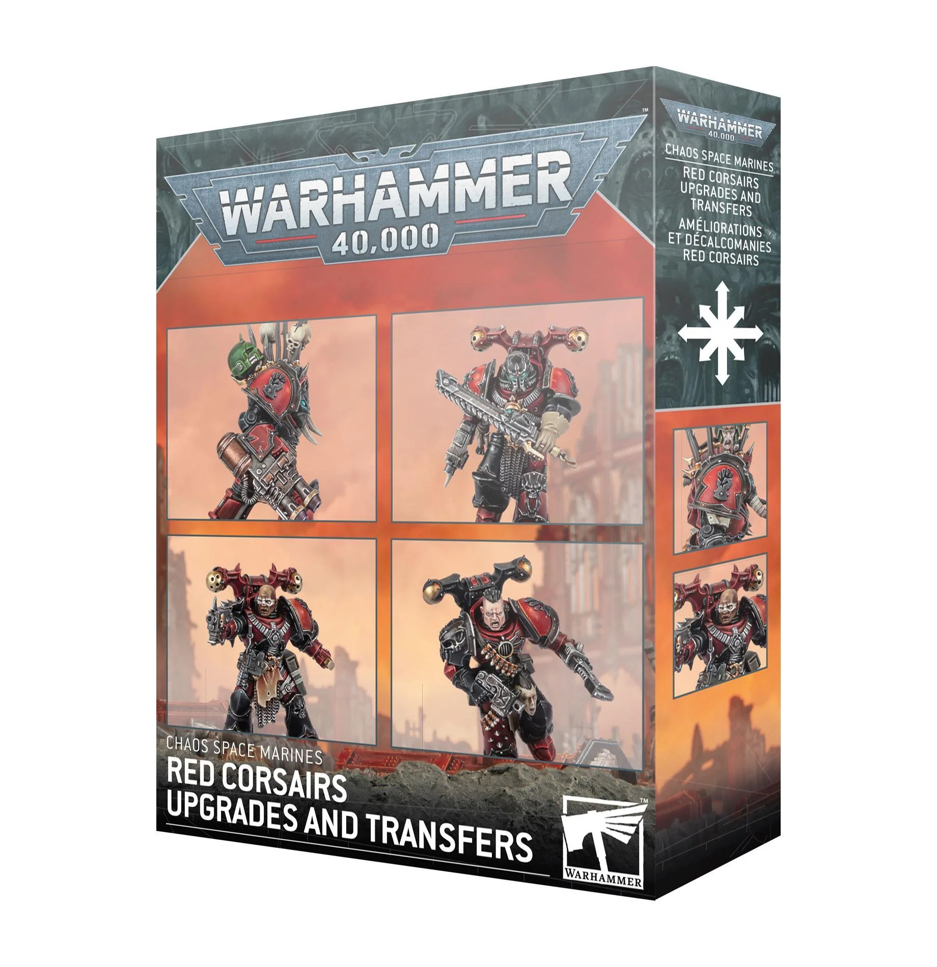 Games Workshop: Warhammer 40,000 - Red Corsairs - Upgrades & Transfers (43-112)