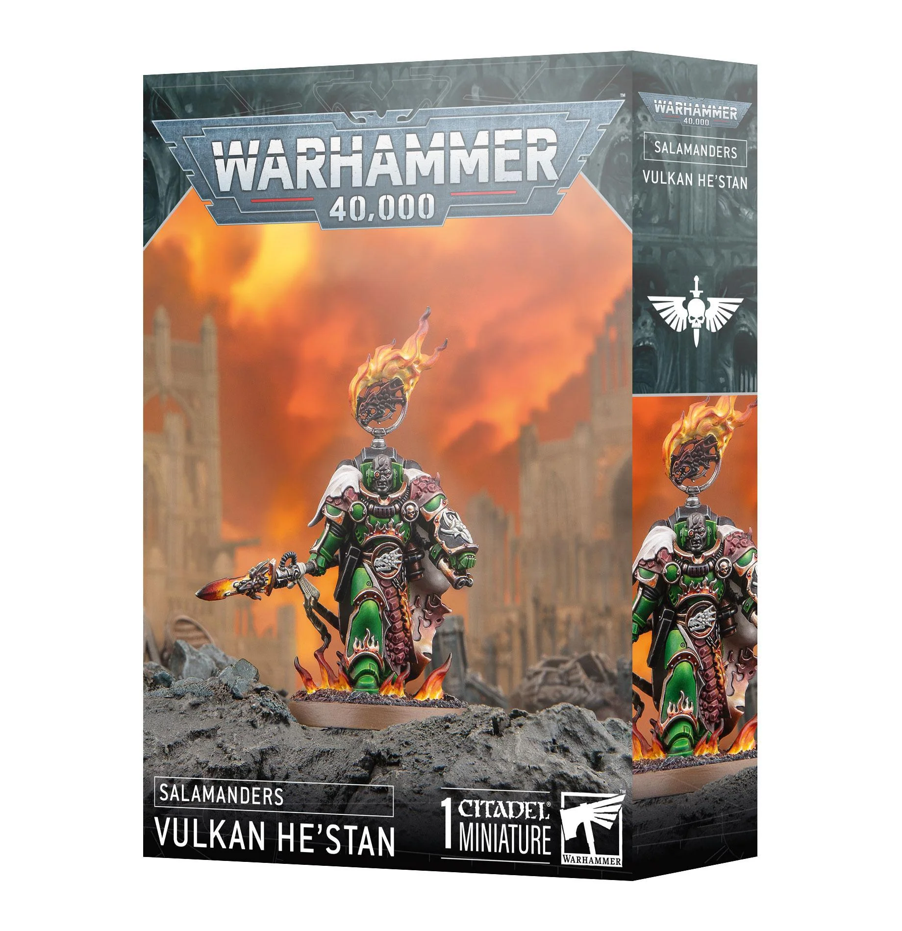 Games Workshop: Warhammer 40,000 - Salamanders - Vulkan He'stan (55-58)