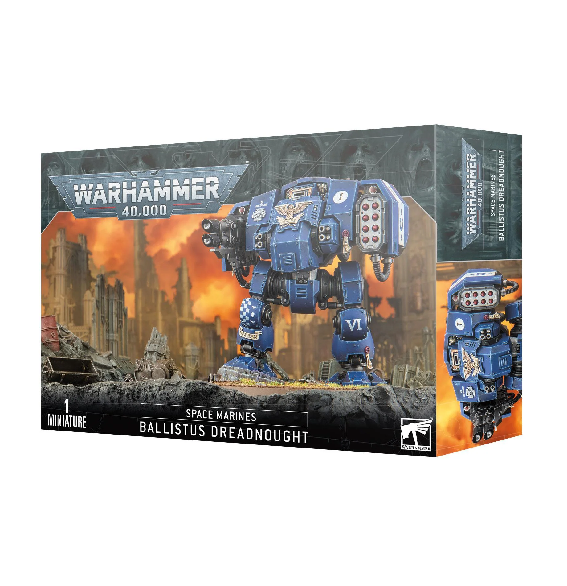Games Workshop: Warhammer 40,000 - Space Marines - Ballistus Dreadnought (48-11)