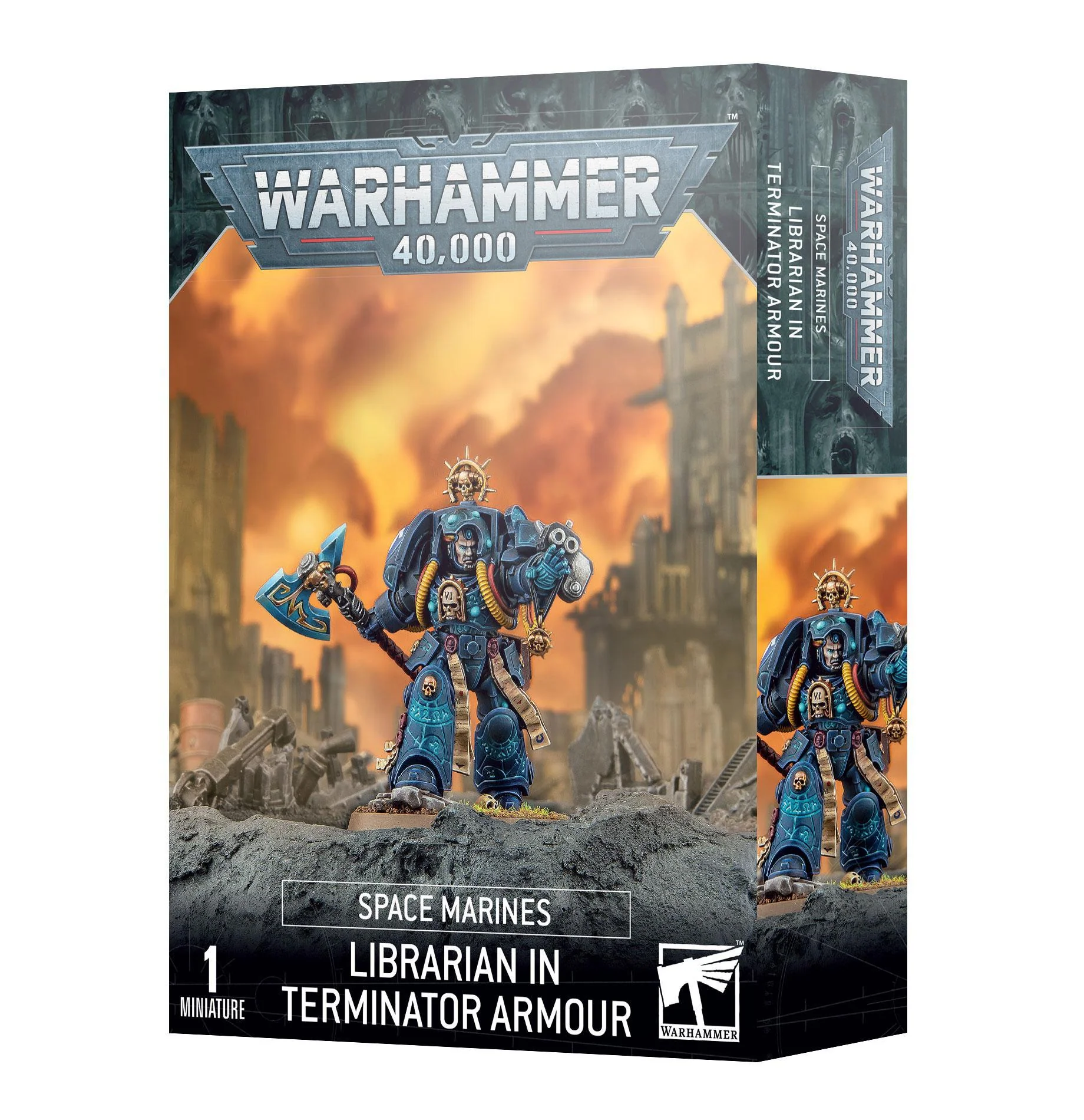Games Workshop: Warhammer 40,000 - Space Marines - Librarian in Terminator Armour (48-06)