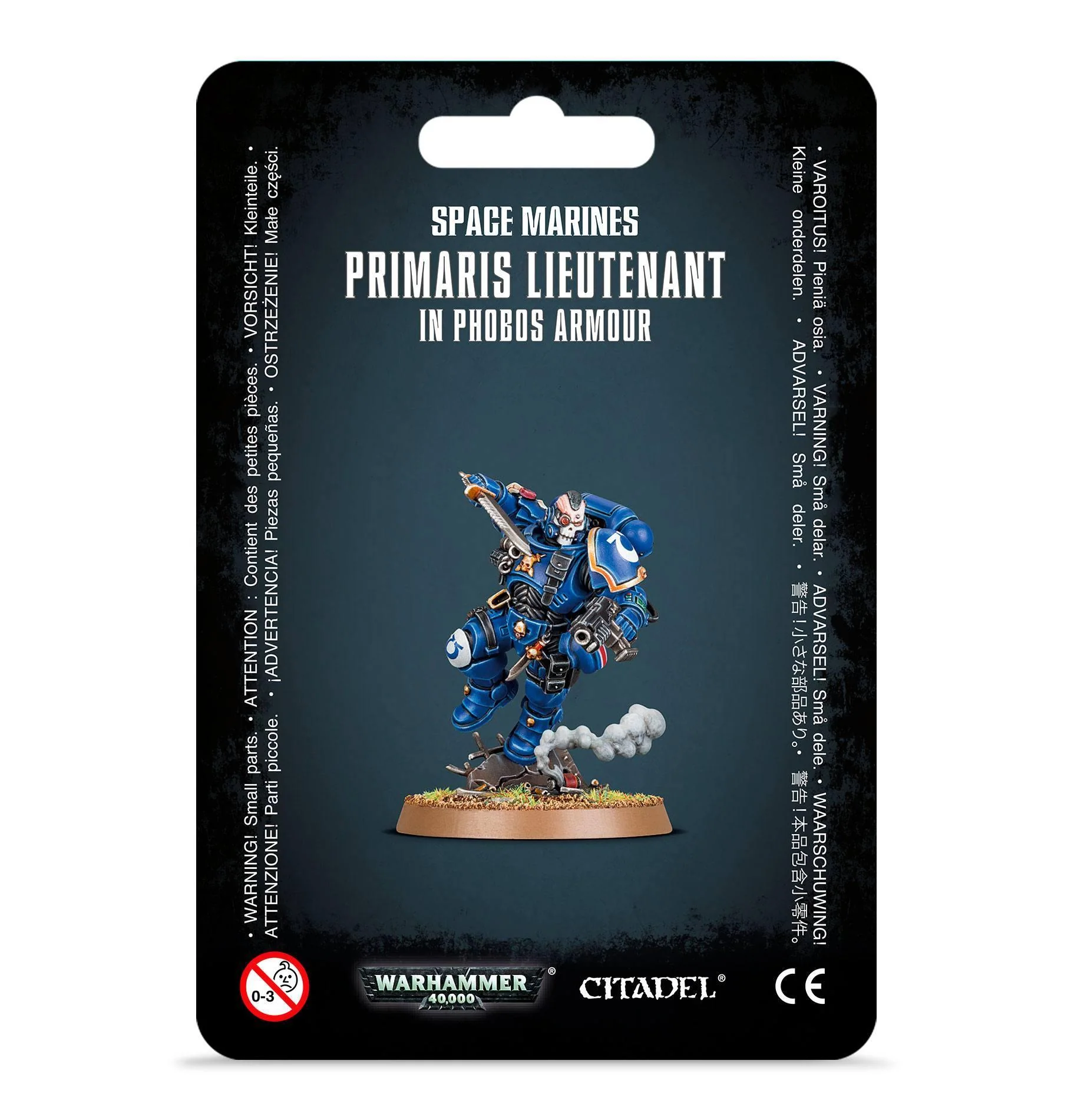 Games Workshop: Warhammer 40,000 - Space Marines - Primaris Lieutenant in Reiver Armour (48-64)