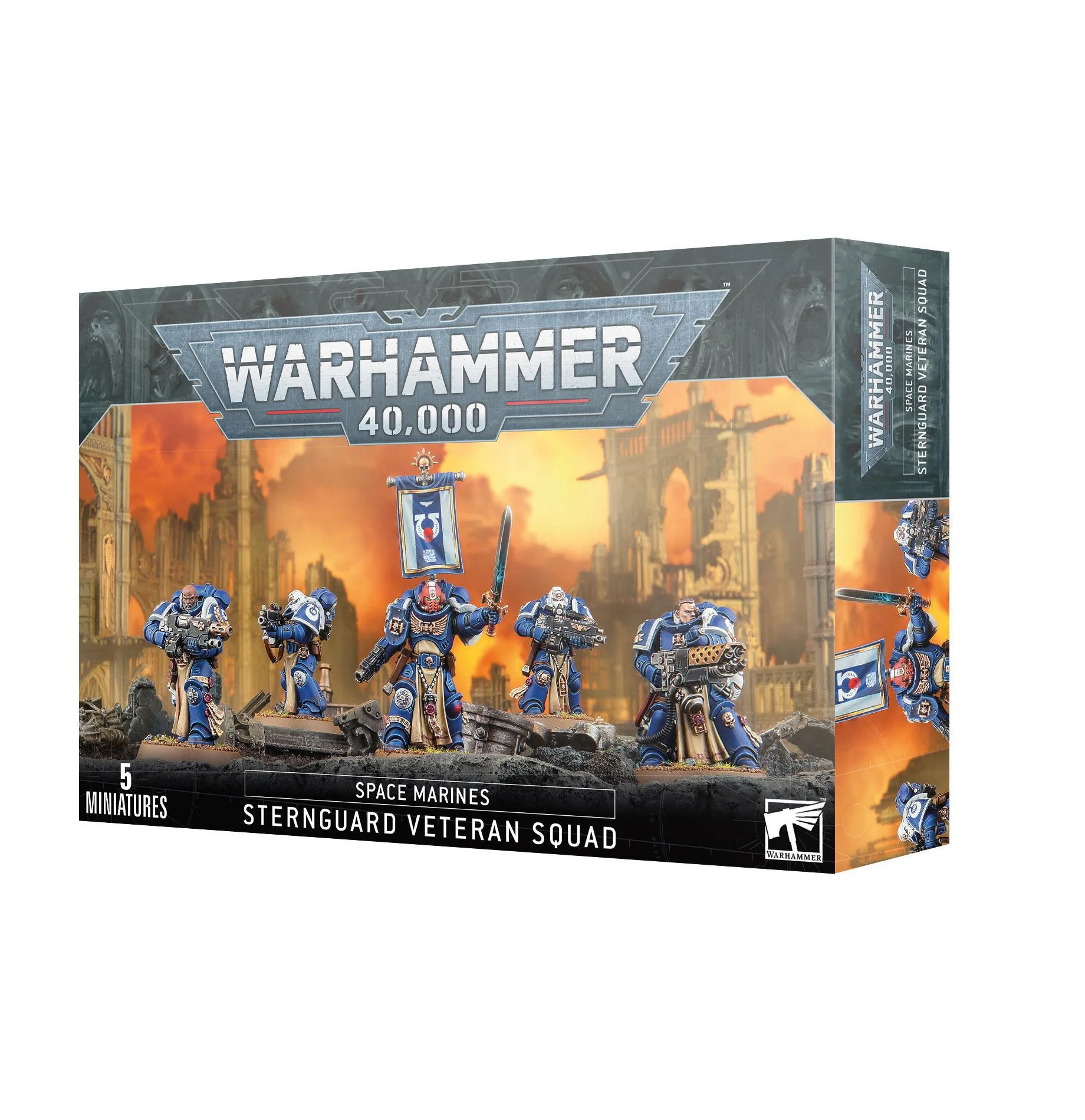 Games Workshop: Warhammer 40,000 - Space Marines - Sternguard Veteran Squad (48-49)