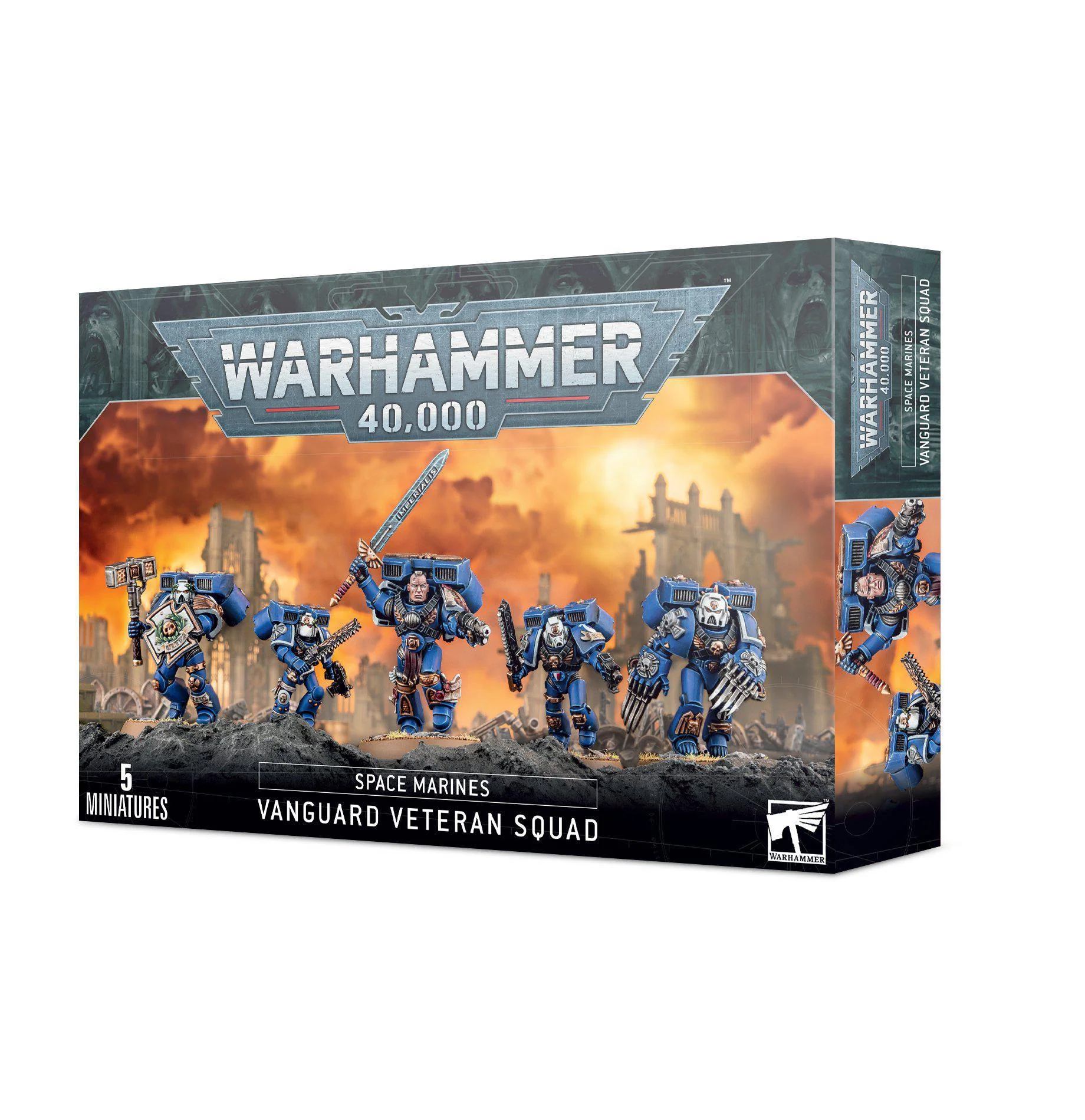 Games Workshop: Warhammer 40,000 - Space Marines - Vanguard Veteran Squad (48-18)