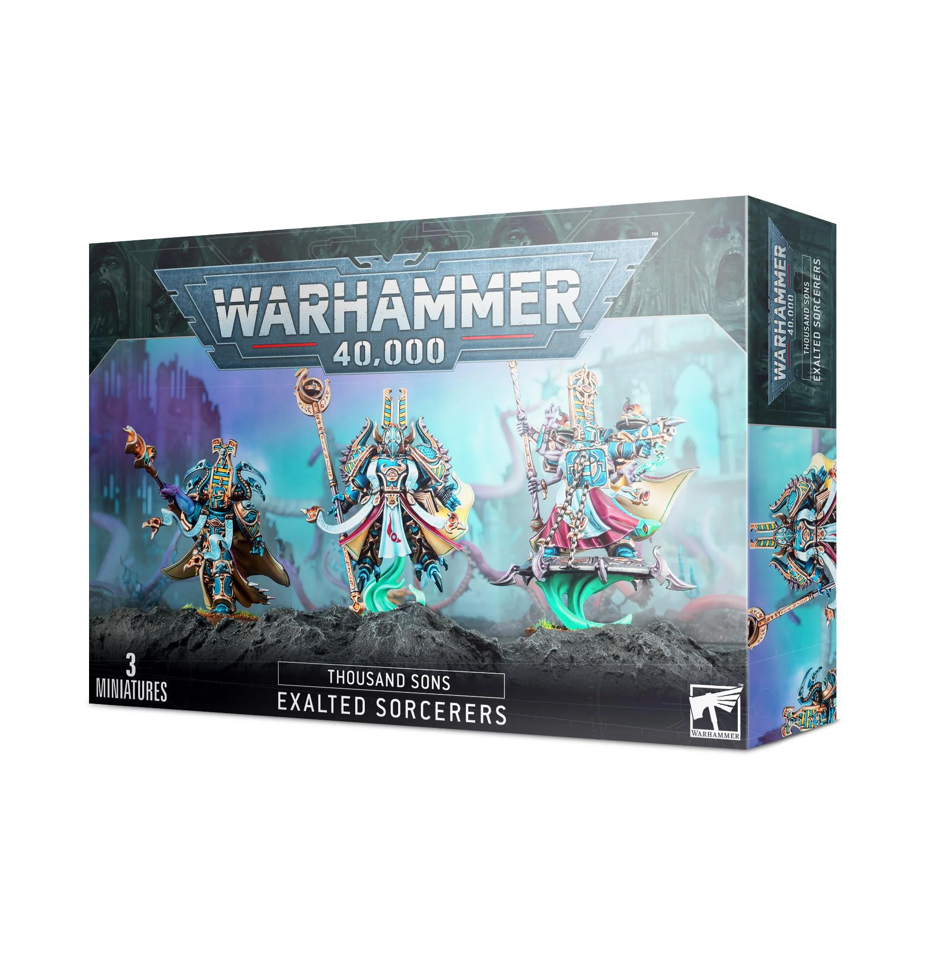 Games Workshop: Warhammer 40,000 - Thousand Sons - Exalted Sorcerers (43-39)
