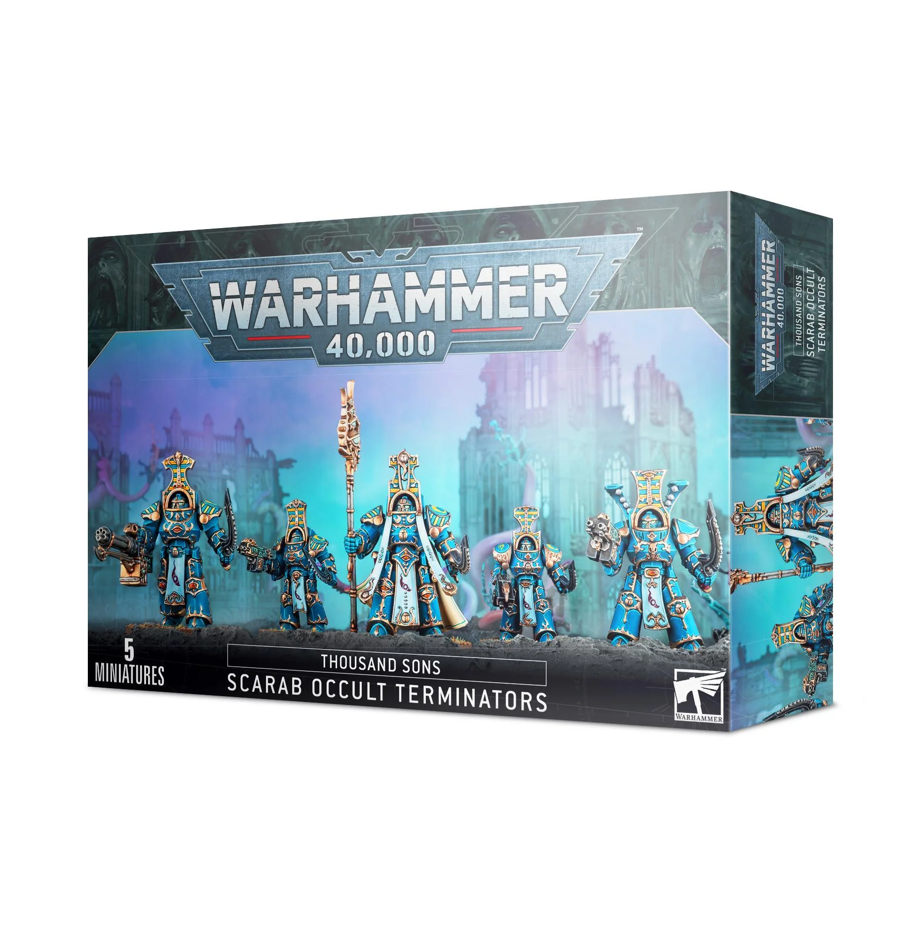 Games Workshop: Warhammer 40,000 - Thousand Sons - Scarab Occult Terminators (43-36)
