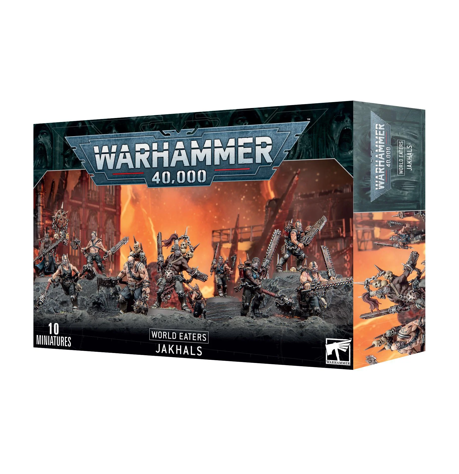 Games Workshop: Warhammer 40,000 - World Eaters - Jakhals  (43-57)