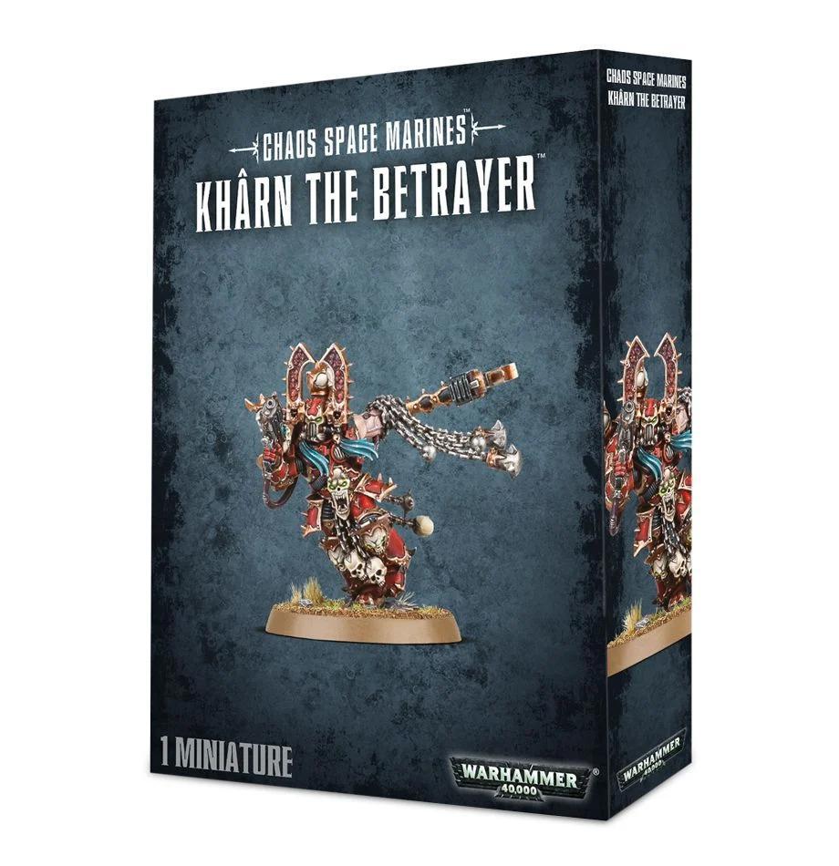 Games Workshop: Warhammer 40,000 - World Eaters - Kharn the Betrayer  (43-25)