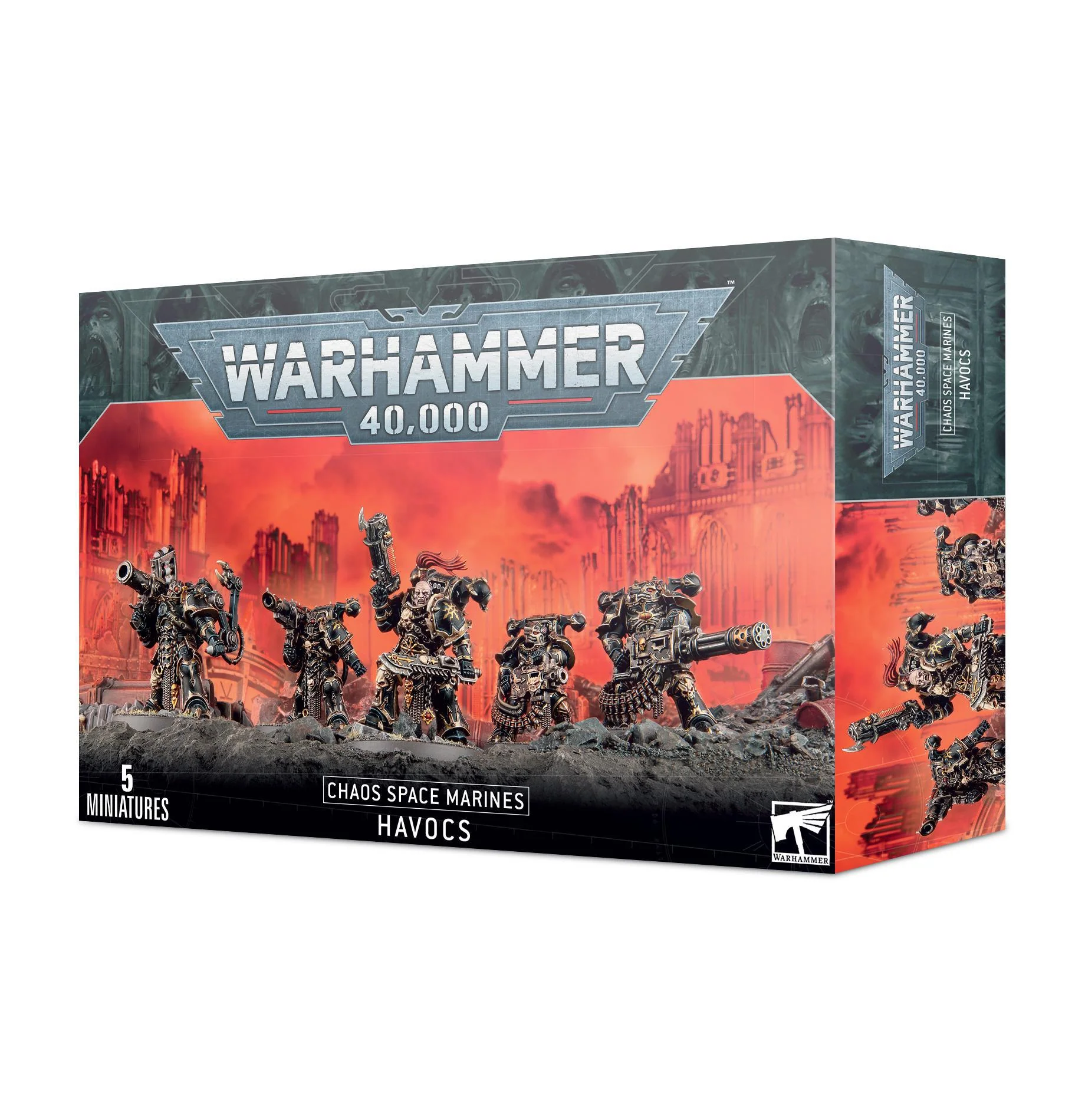 Games Workshop: Warhammer 40,000 - Chaos Space Marines - Havocs (43-61)