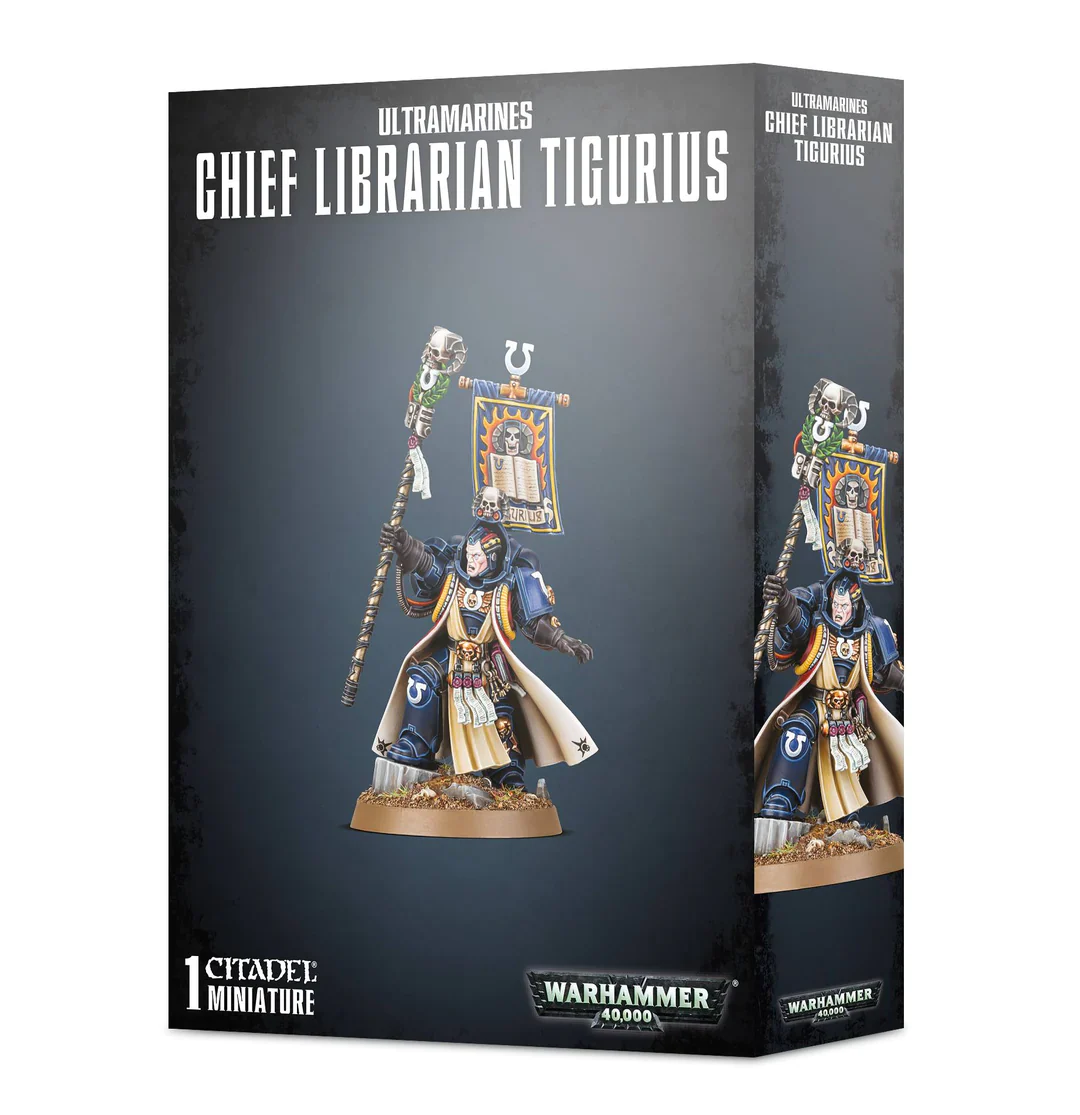 Games Workshop: Warhammer 40,000 - Ultramarines - Chief Librarian Tigurius (55-22)