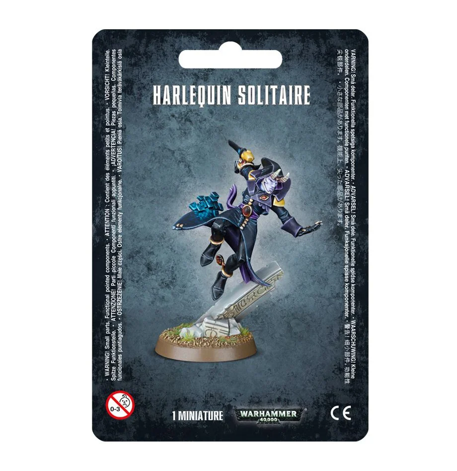 Games Workshop: Warhammer 40,000 - Harlequin Solitaire (58-13)