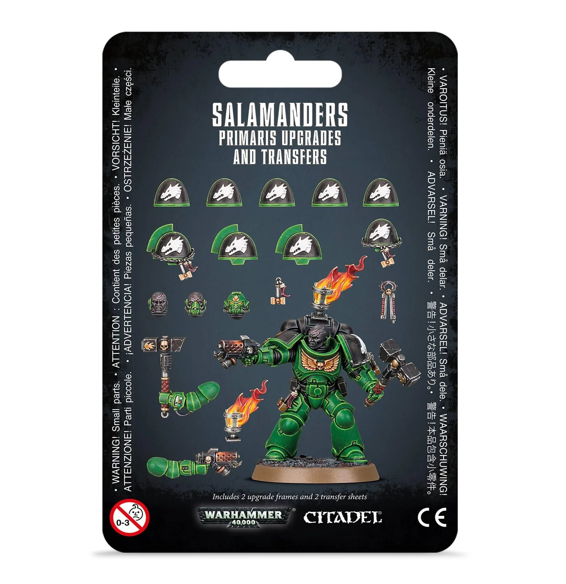 Games Workshop: Warhammer 40,000 - Salamanders - Primaris Upgrades & Transfers (55-16)