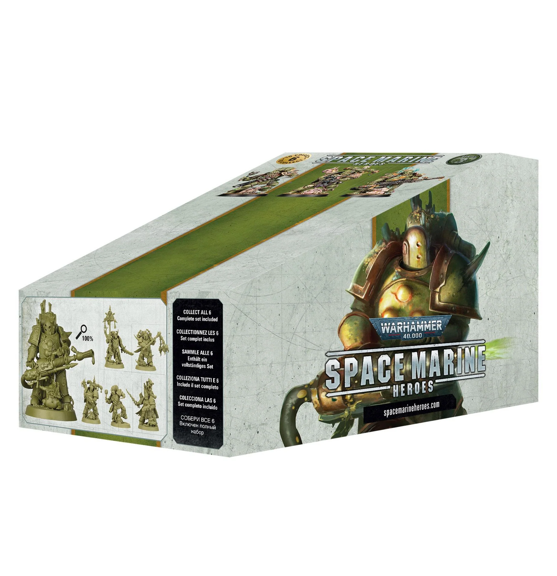 Games Workshop: Warhammer 40,000 - Space Marine Heroes 3 - The Complete Set