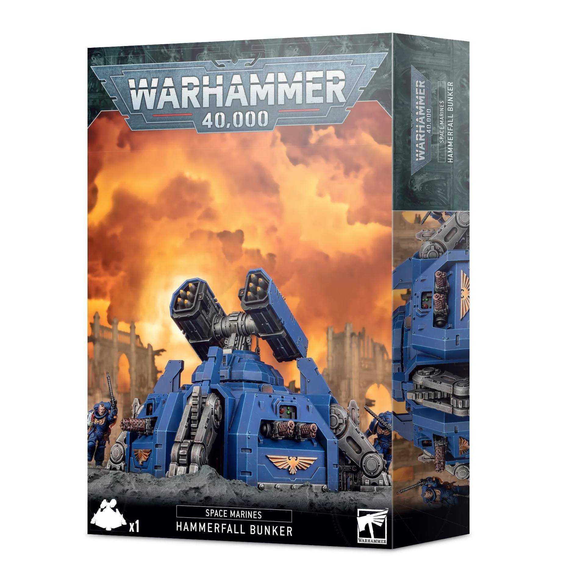 Games Workshop: Warhammer 40,000 - Space Marines - Hammerfall Bunker (48-22)