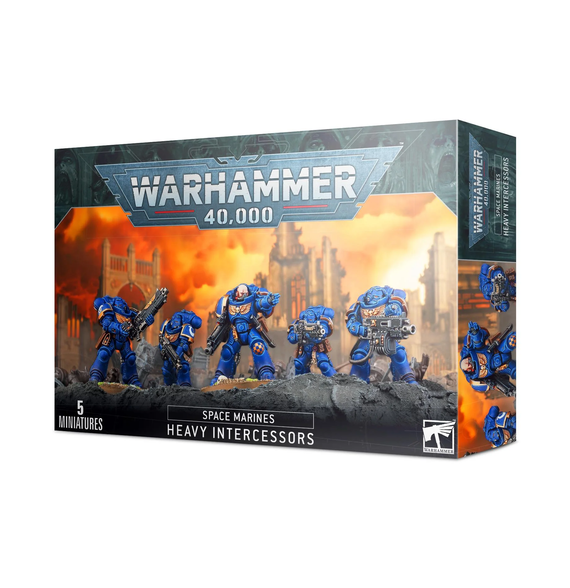 Games Workshop: Warhammer 40,000 - Space Marines - Heavy Intercessors (48-95)