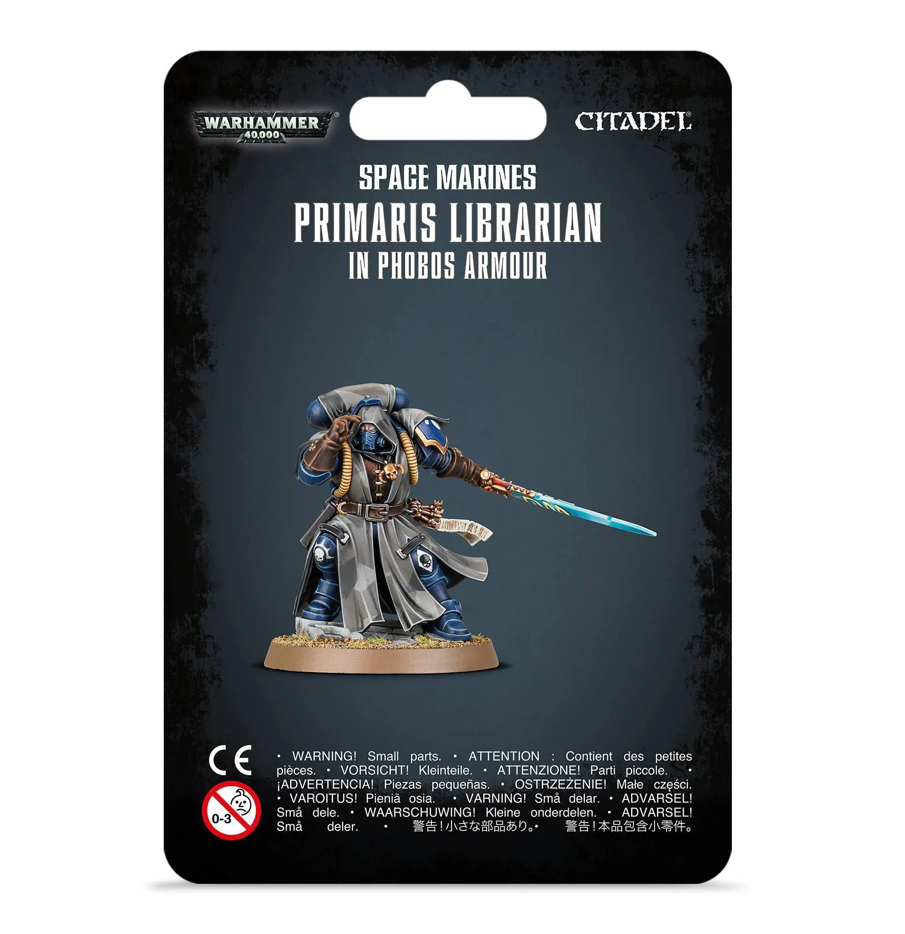 Games Workshop: Warhammer 40,000 - Space Marines - Primaris Librarian in Phobos Armour (48-67)