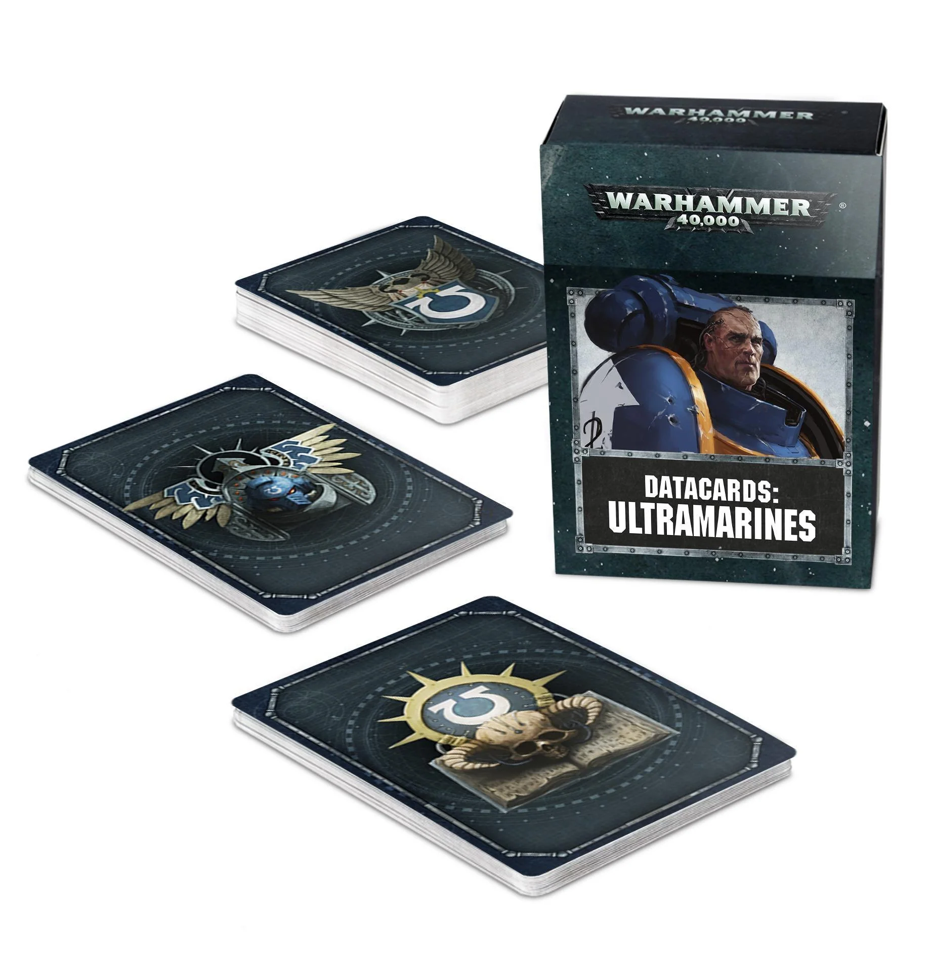 Games Workshop: Warhammer 40,000 - Ultra Marines Datacards (53-42-60)