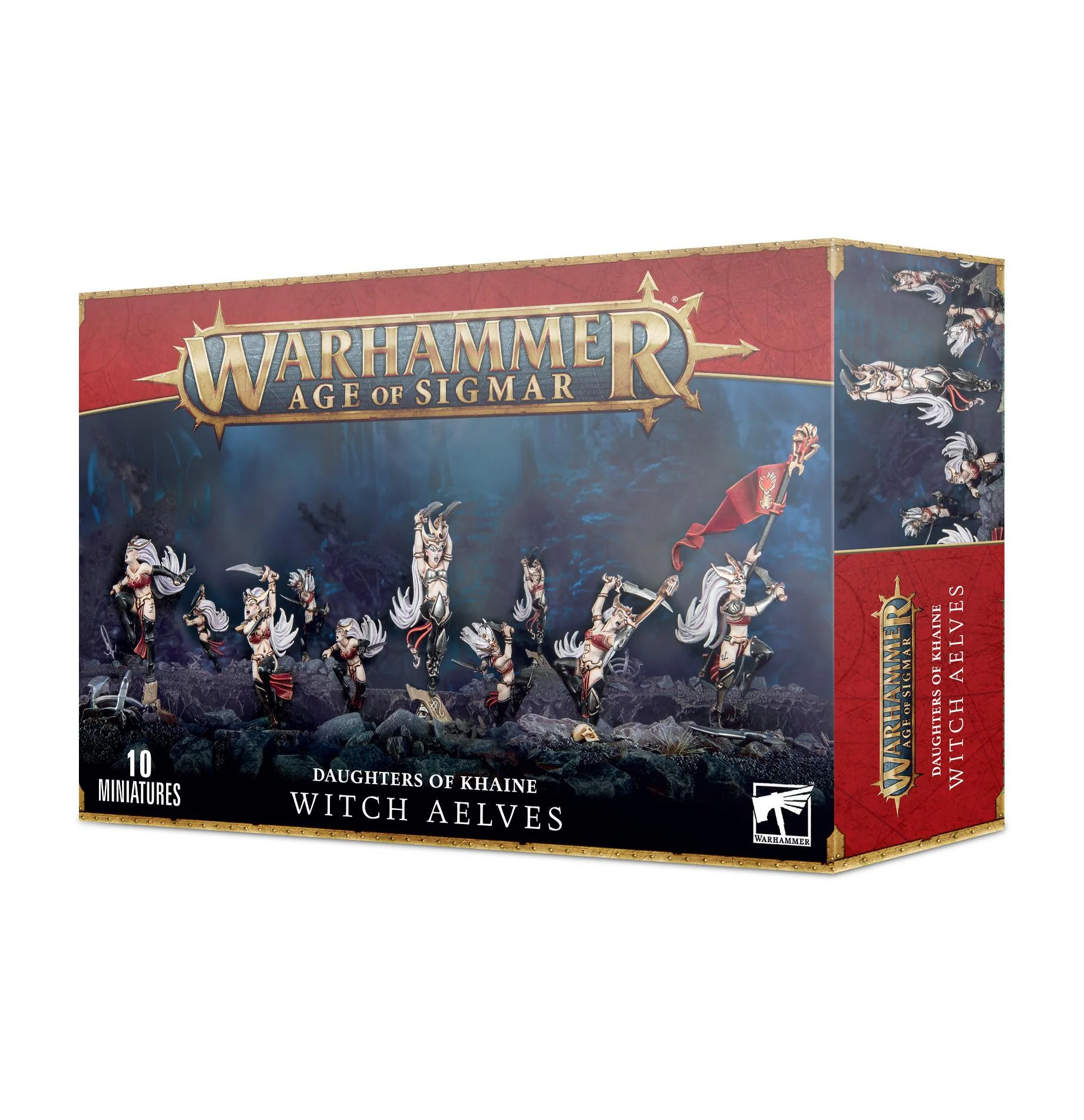 Games Workshop: Warhammer Age of Sigmar - Daughters Of Khaine - Witch Aelves (85-10)