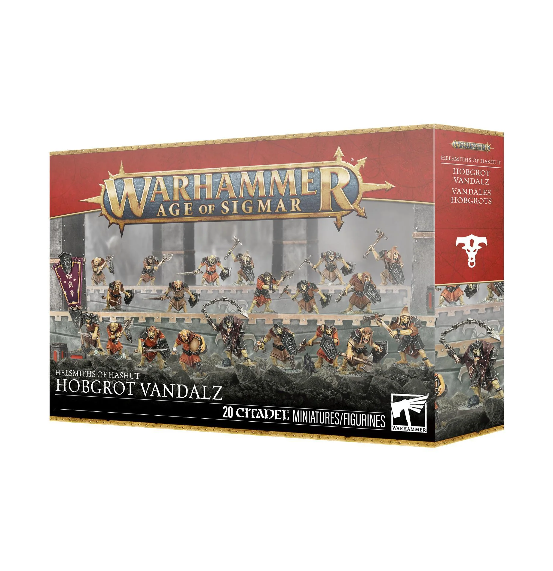 Games Workshop: Warhammer Age of Sigmar - Helsmiths Of Hashut - Hobgrot Vandalz (82-09)