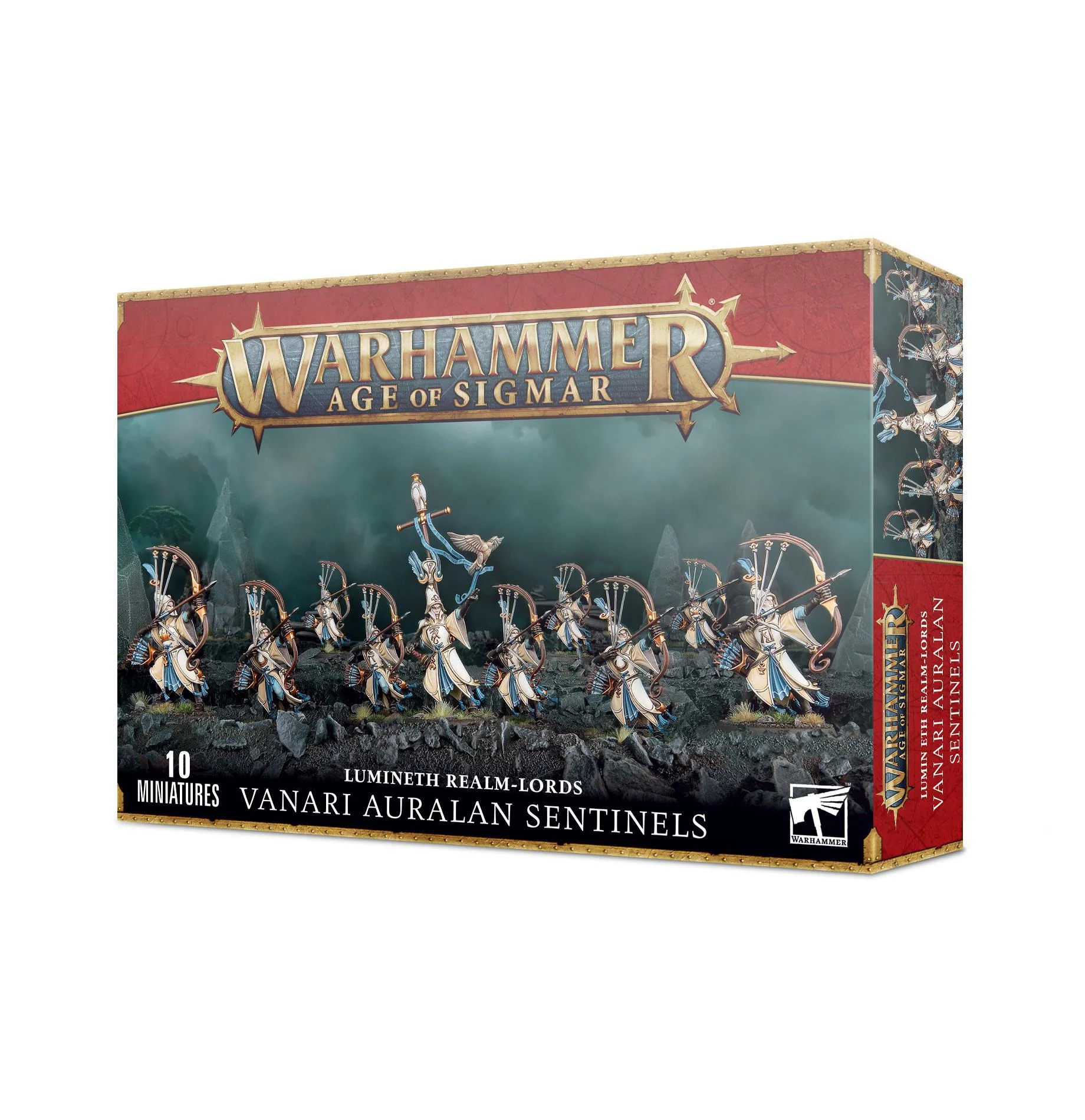 Games Workshop: Warhammer Age of Sigmar - Lumineth Realm-Lords - Vanari Auralan Sentinels (87-58)